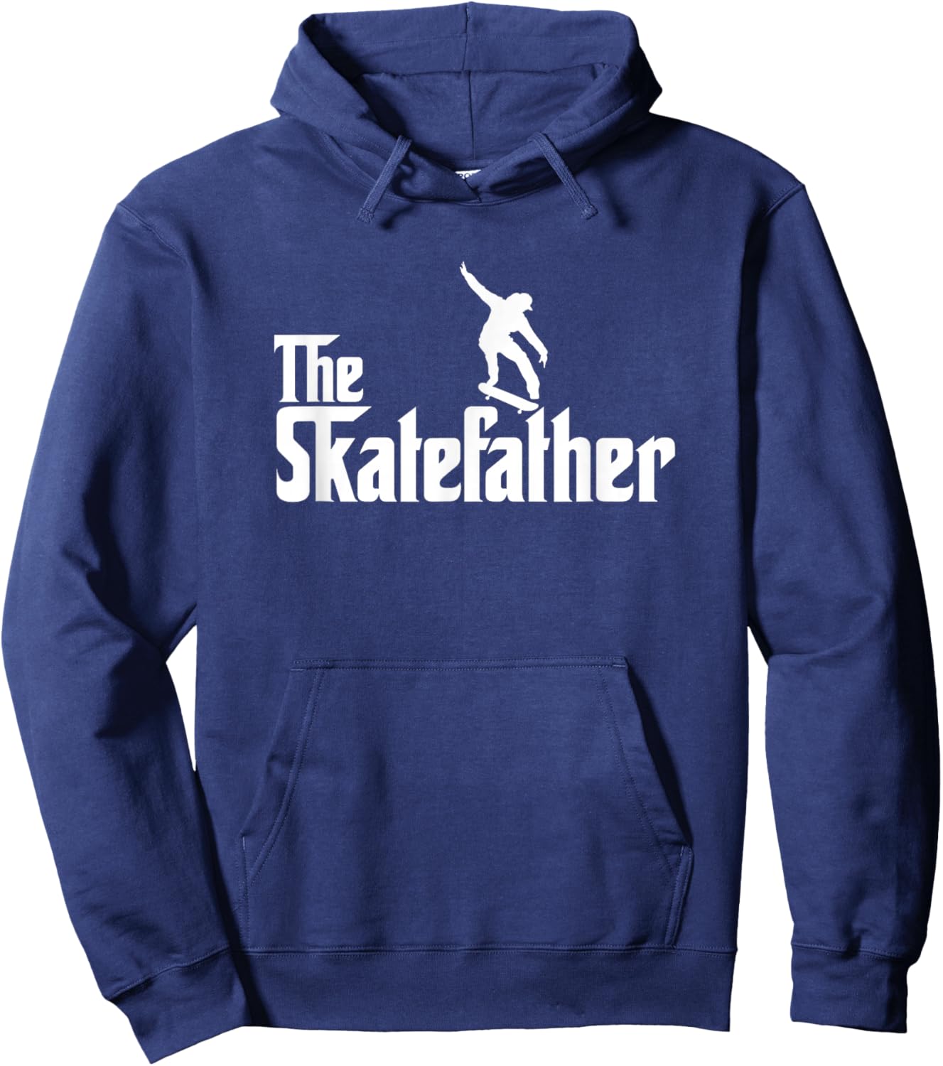 Skateboard Dad Like A Normal Dad Only Cool Father Skate Hoodie - Hoodie | Navy