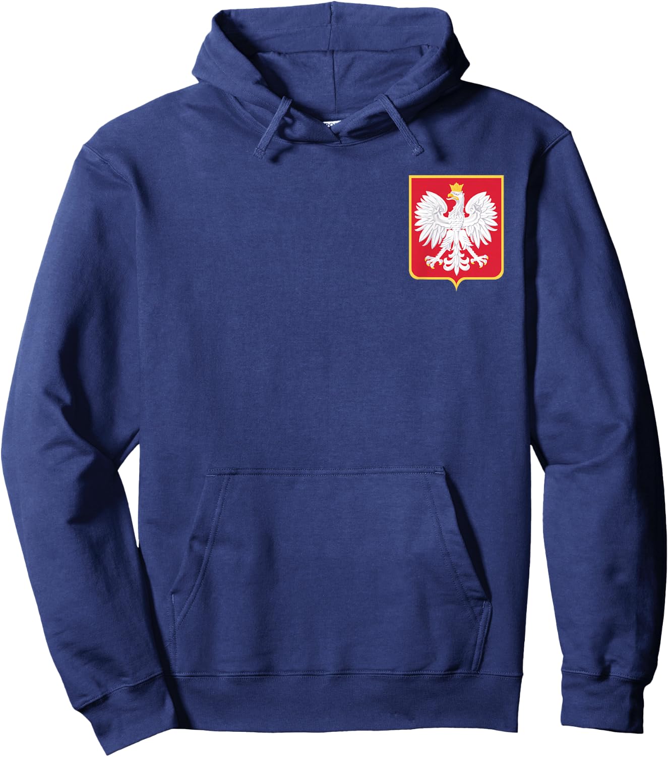 Poland White Eagle Coat of Arms Polska Polish Family Hoodie - Hoodie | Navy