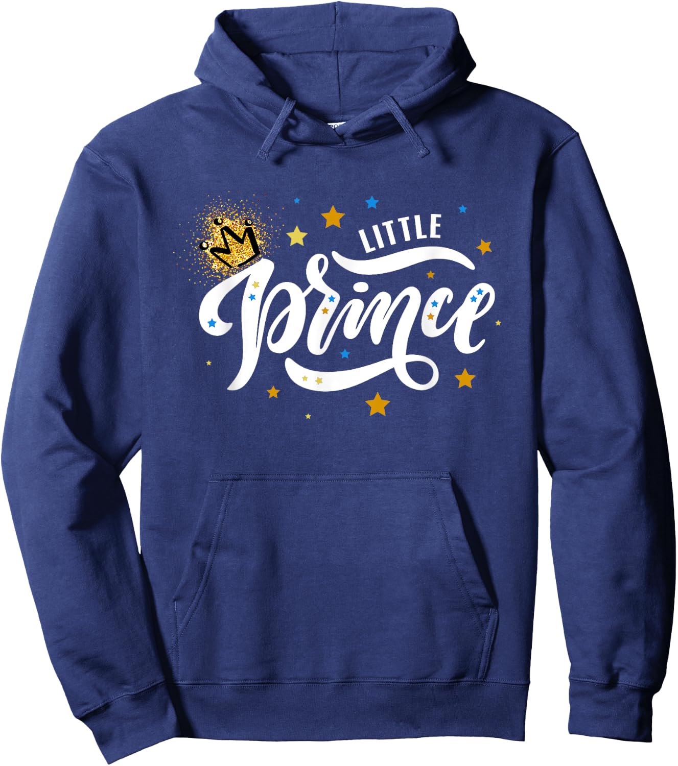 Little Prince t shirt Matching King and Prince School shirt Hoodie - Hoodie | Navy