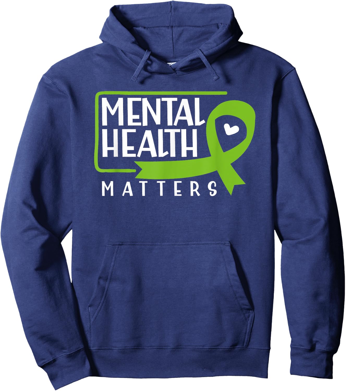 Mental Health Matters Men Women Kids Mental Health Awareness Hoodie - Hoodie | Navy