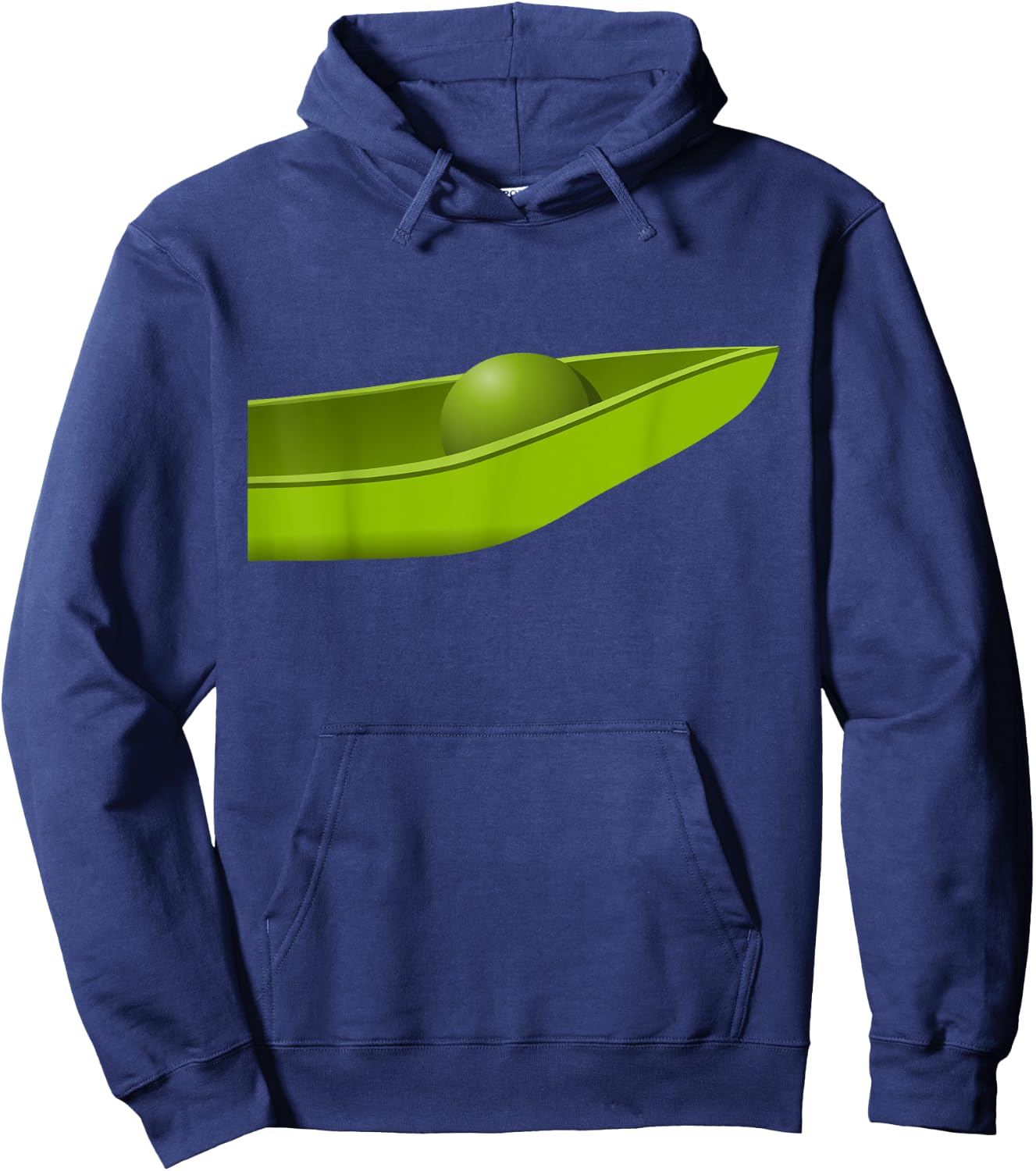 Two Peas in A Pod Matching Couples Costume Halloween Shirt Hoodie - Hoodie | Navy