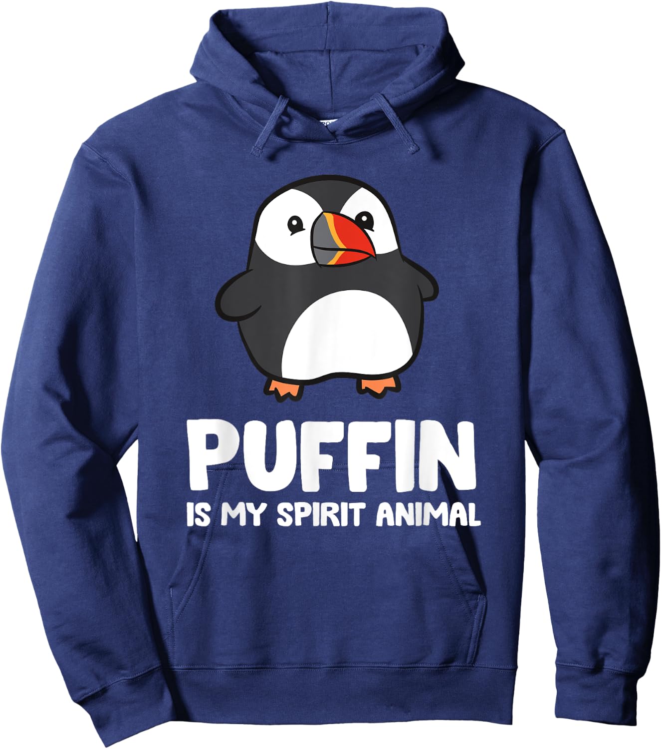 Puffin Is My Spirit Animal Sea Bird Puffins Hoodie - Hoodie | Navy
