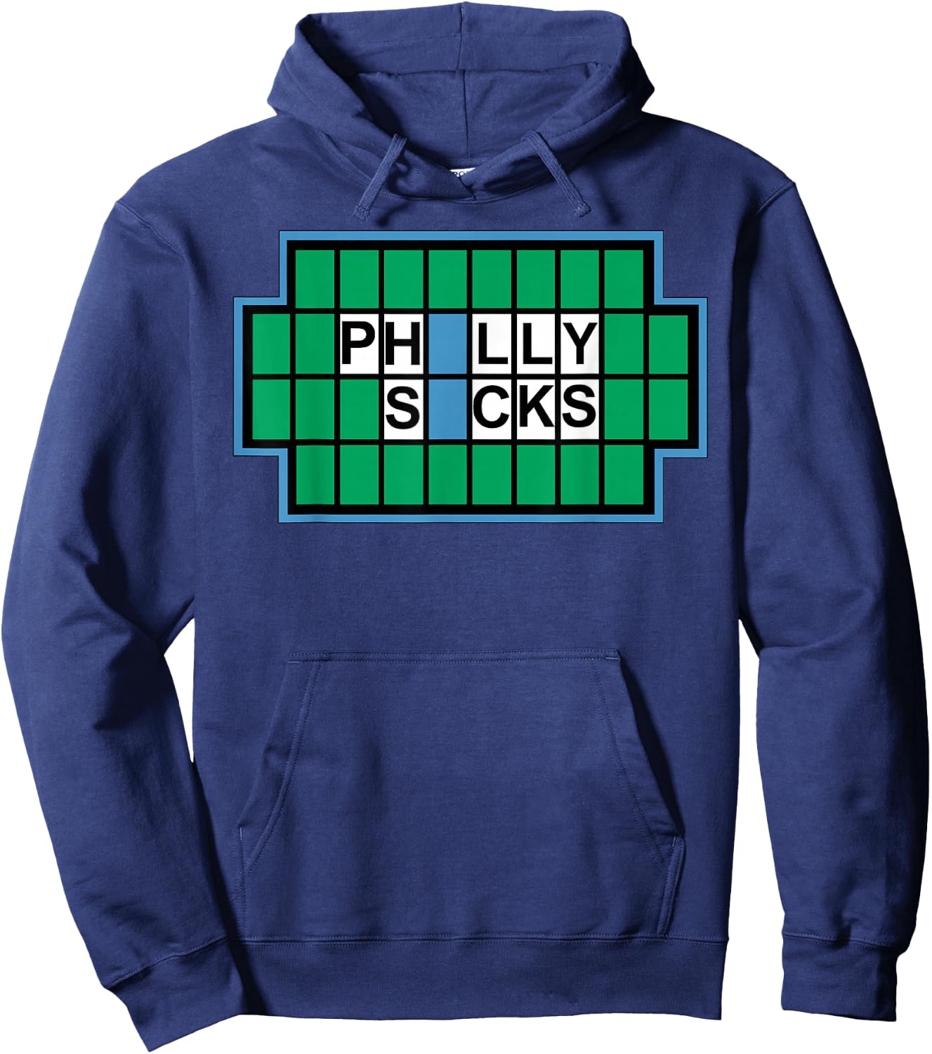 Miftees Philly Sucks - Black, Small, -Adults, Short Sleeve, , Sports-Fan , Christmas, Birthday Gift Hoodie - Hoodie | Navy