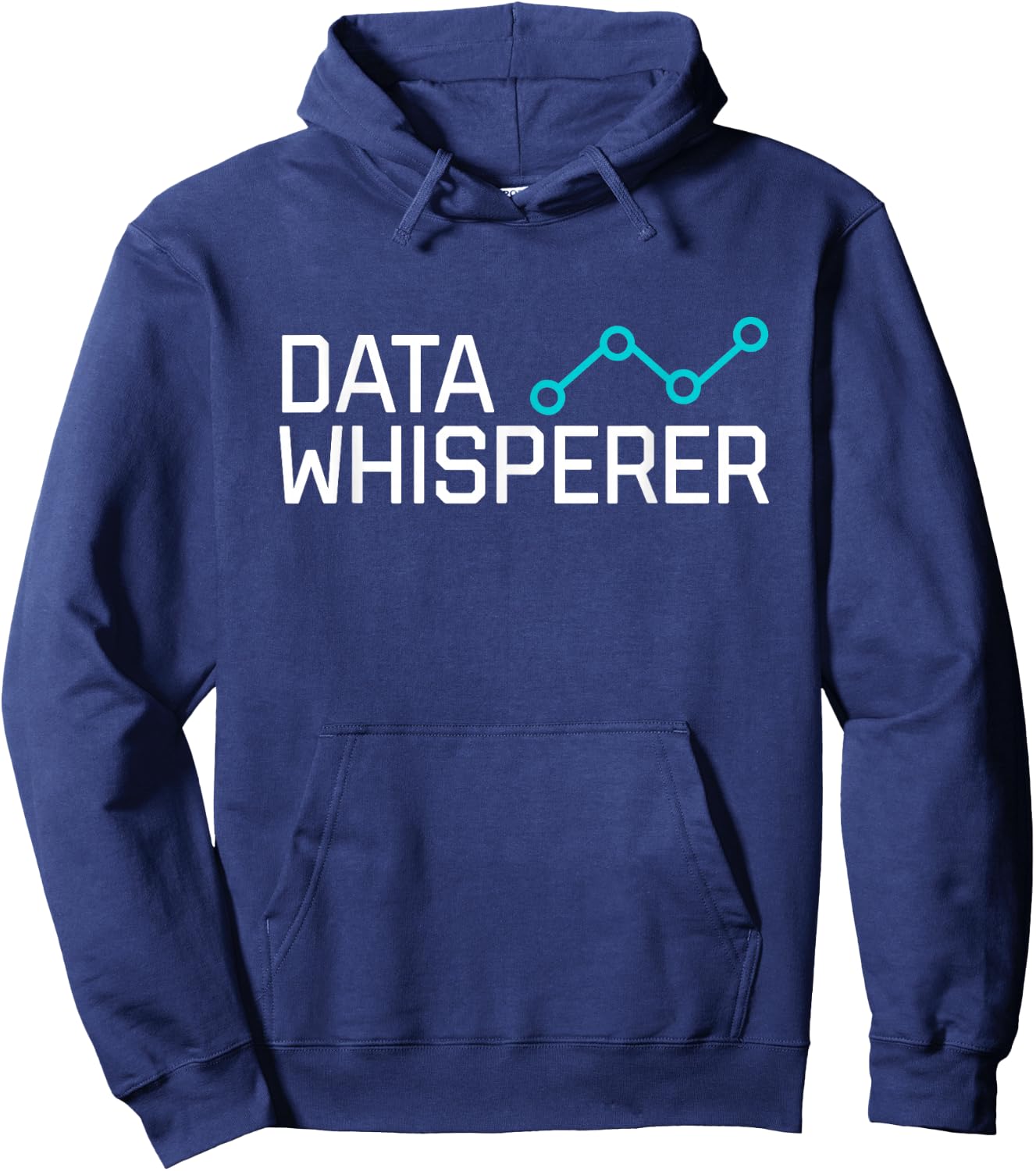 Data Whisperer Funny Science Analyst Software Engineer Hoodie - Hoodie | Navy