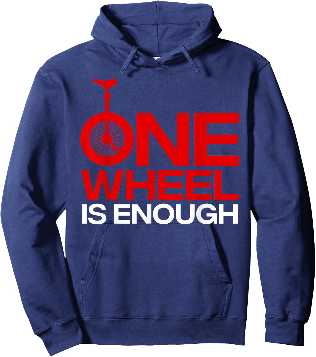 Funny Unicycle Designs Women Monocycle Riders Fan Hoodie - Hoodie | Navy