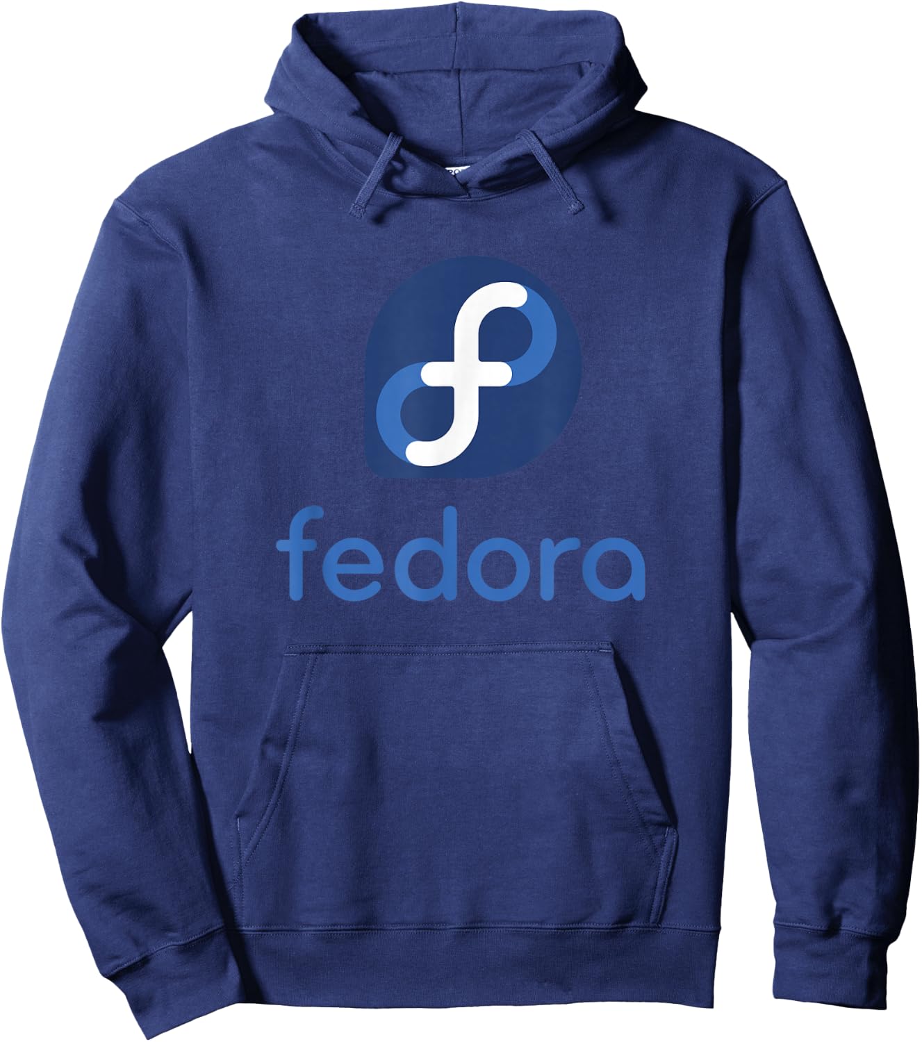Linux Fedora lover tagline & Logo Open Source Os Hoodie - Hoodie | Navy