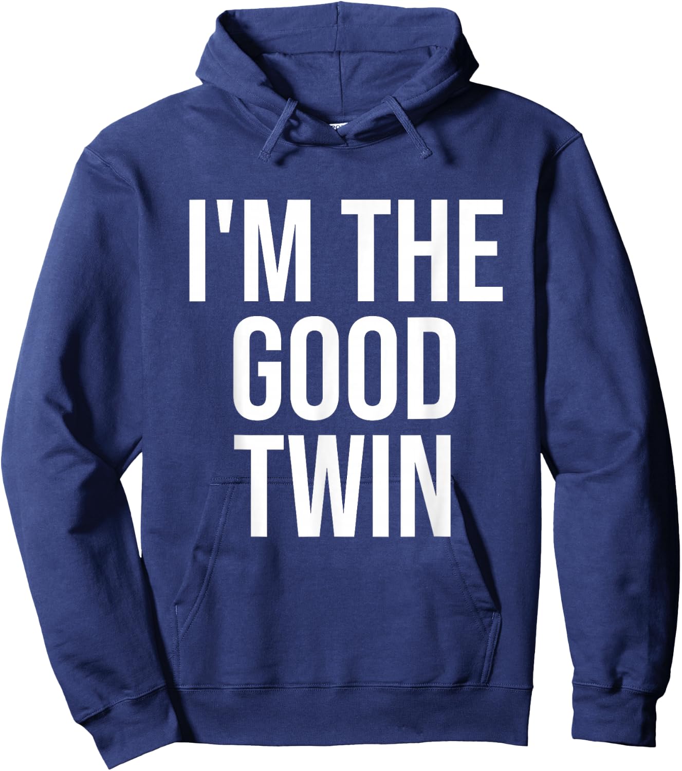 I'm The Good Twin Hoodie - Hoodie | Navy