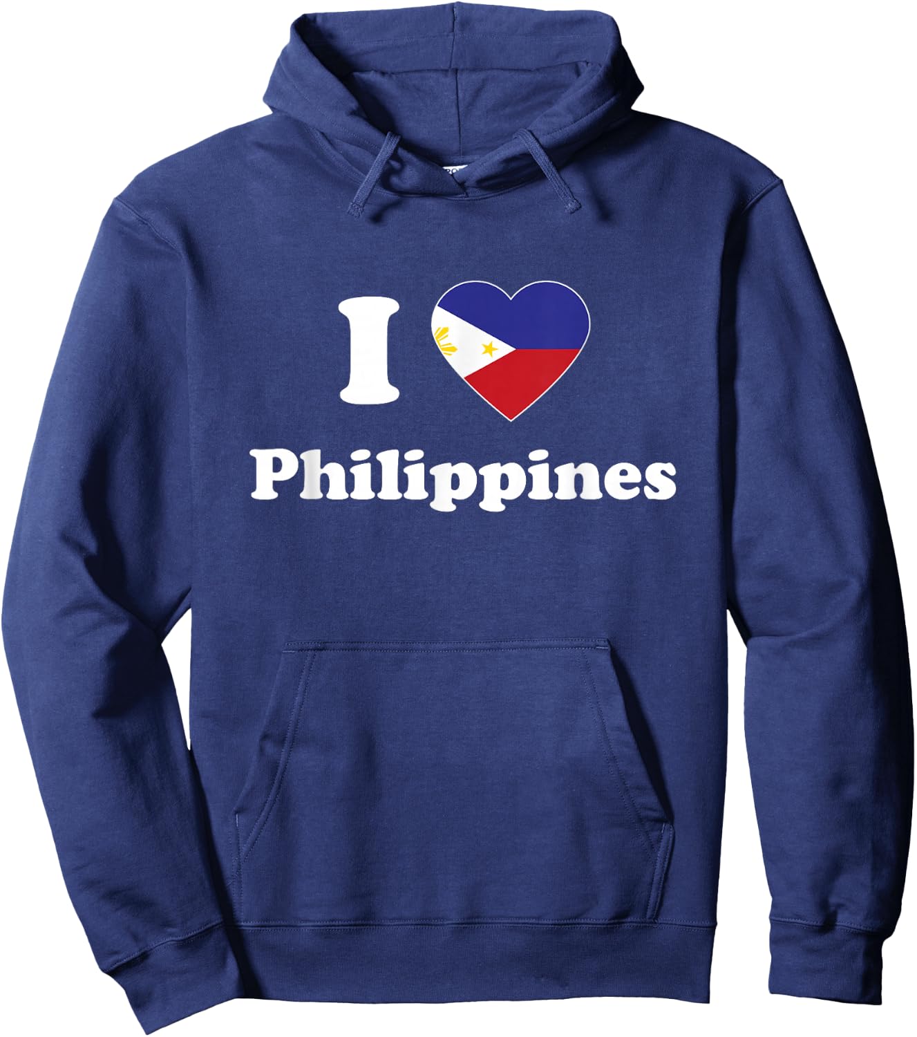 I Love Philippines I Heart Philippines Filipino Hoodie - Hoodie | Navy