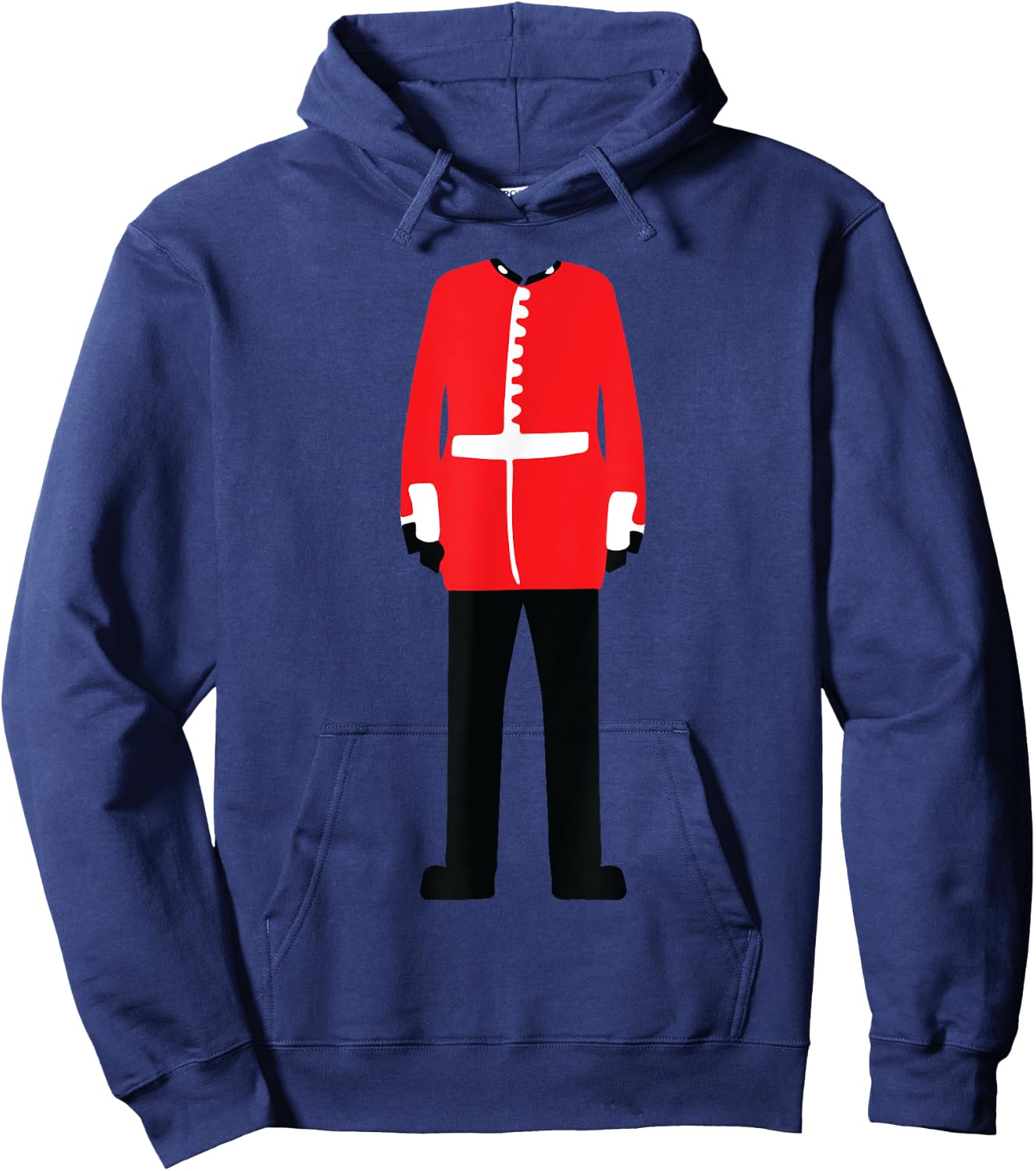 Royal Guard Uniform Cool British Soldier Costume Hoodie - Hoodie | Navy