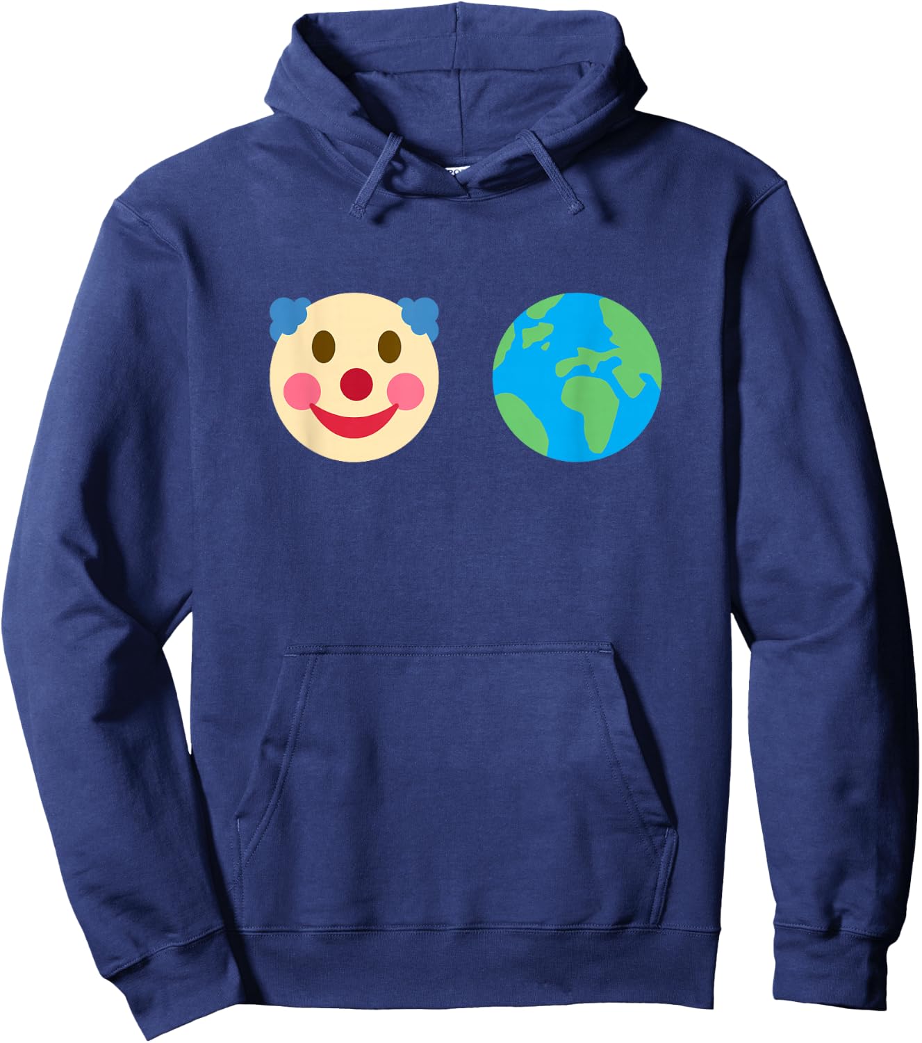 Clown World Funny Crazy Times Hoodie - Hoodie | Navy