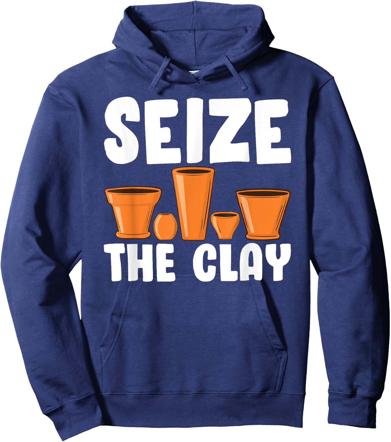Funny Pottery Gift Women Cool Ceramic Clay Pottery Hoodie - Hoodie | Navy