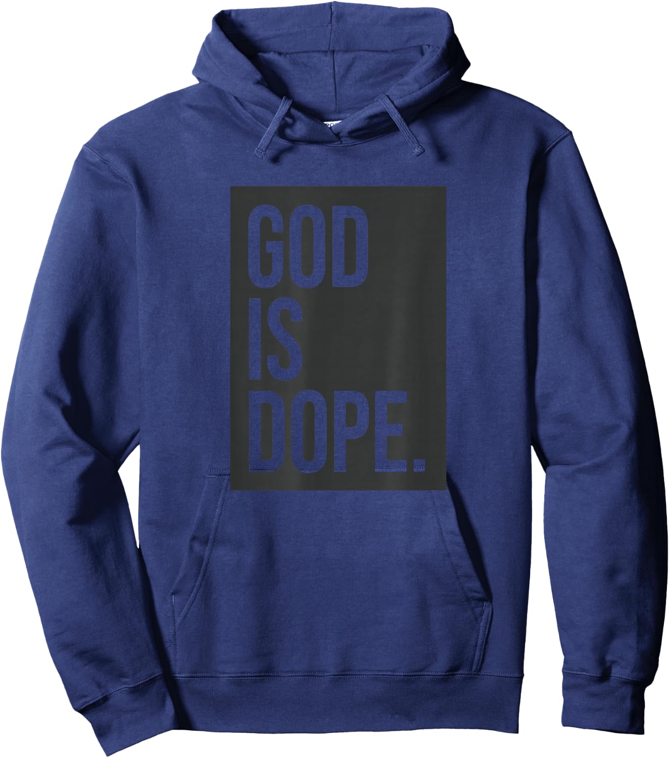 God Is Dope Hoodie - Hoodie | Navy
