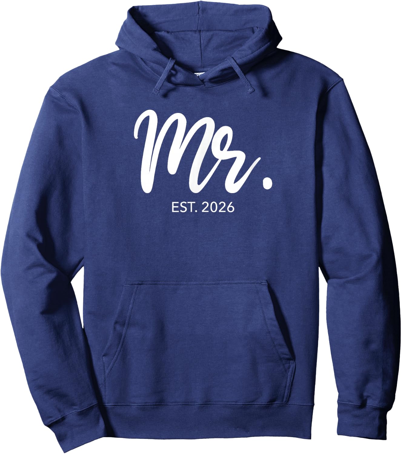 Wedding Matching Gifts Mr. Est. 2026 Groom Hoodie - Hoodie | Navy