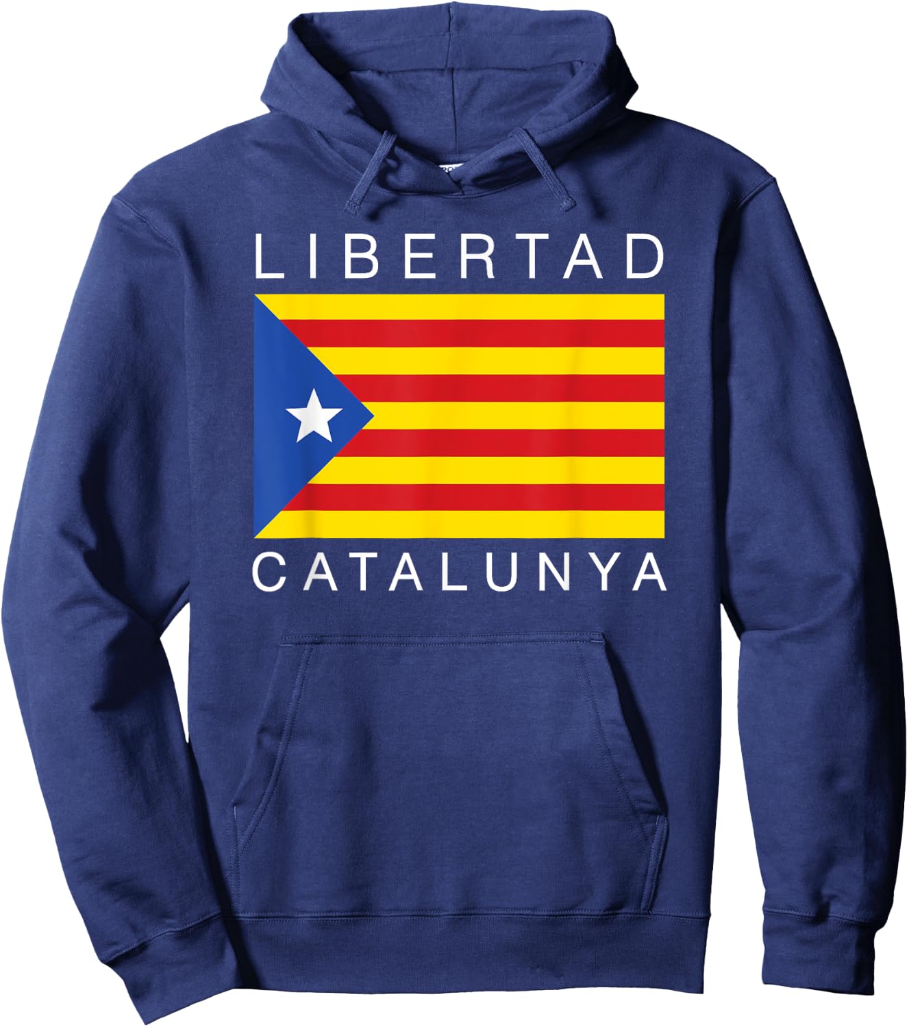 Libertad Catalunya Catalan Catalonia Espana Hoodie - Hoodie | Navy