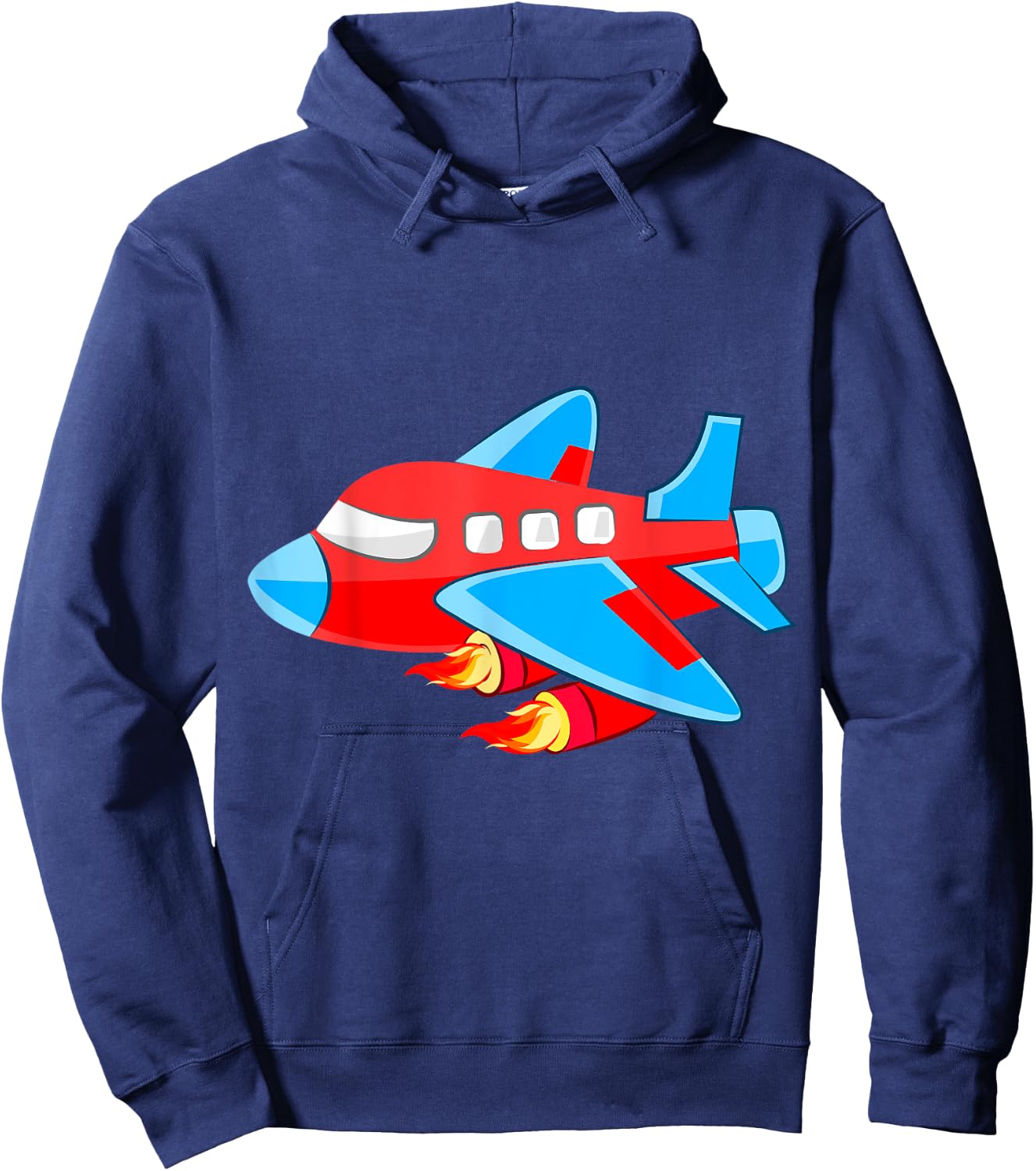 Boy Gifts Airplane Shirts For Boys. Airplane Shirts For Kids Hoodie - Hoodie | Navy