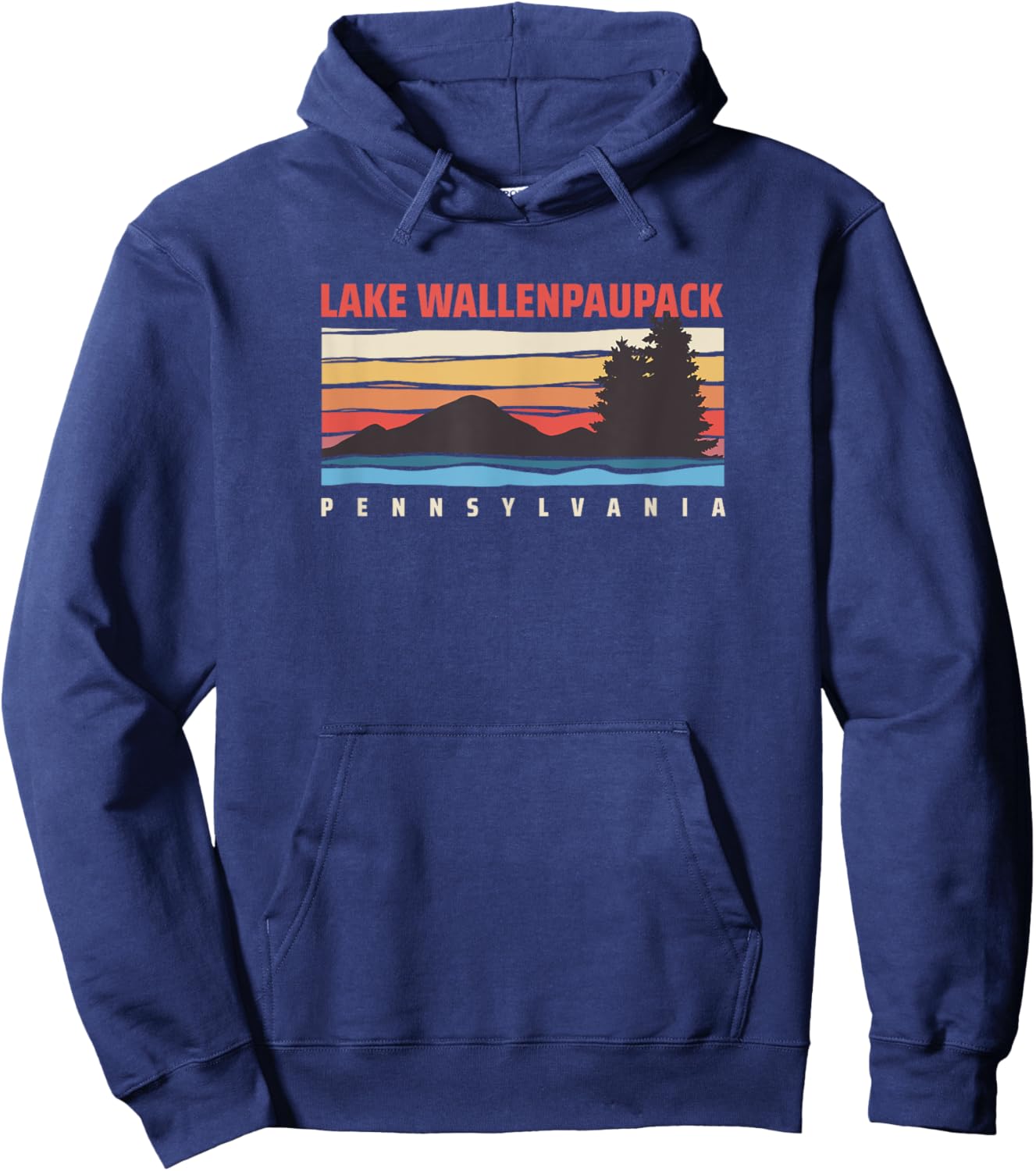 Lake Wallenpaupack Hoodie - Hoodie | Navy