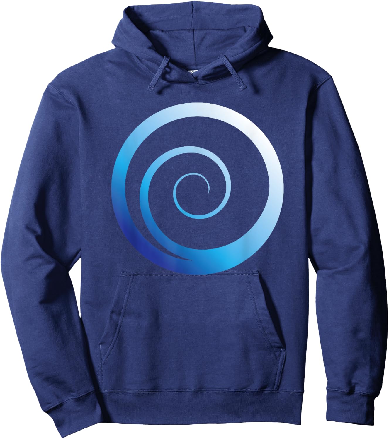 Maori Koru Spiral Ocean Wave New Zealand Symbolism Kiwi Surf Hoodie - Hoodie | Navy