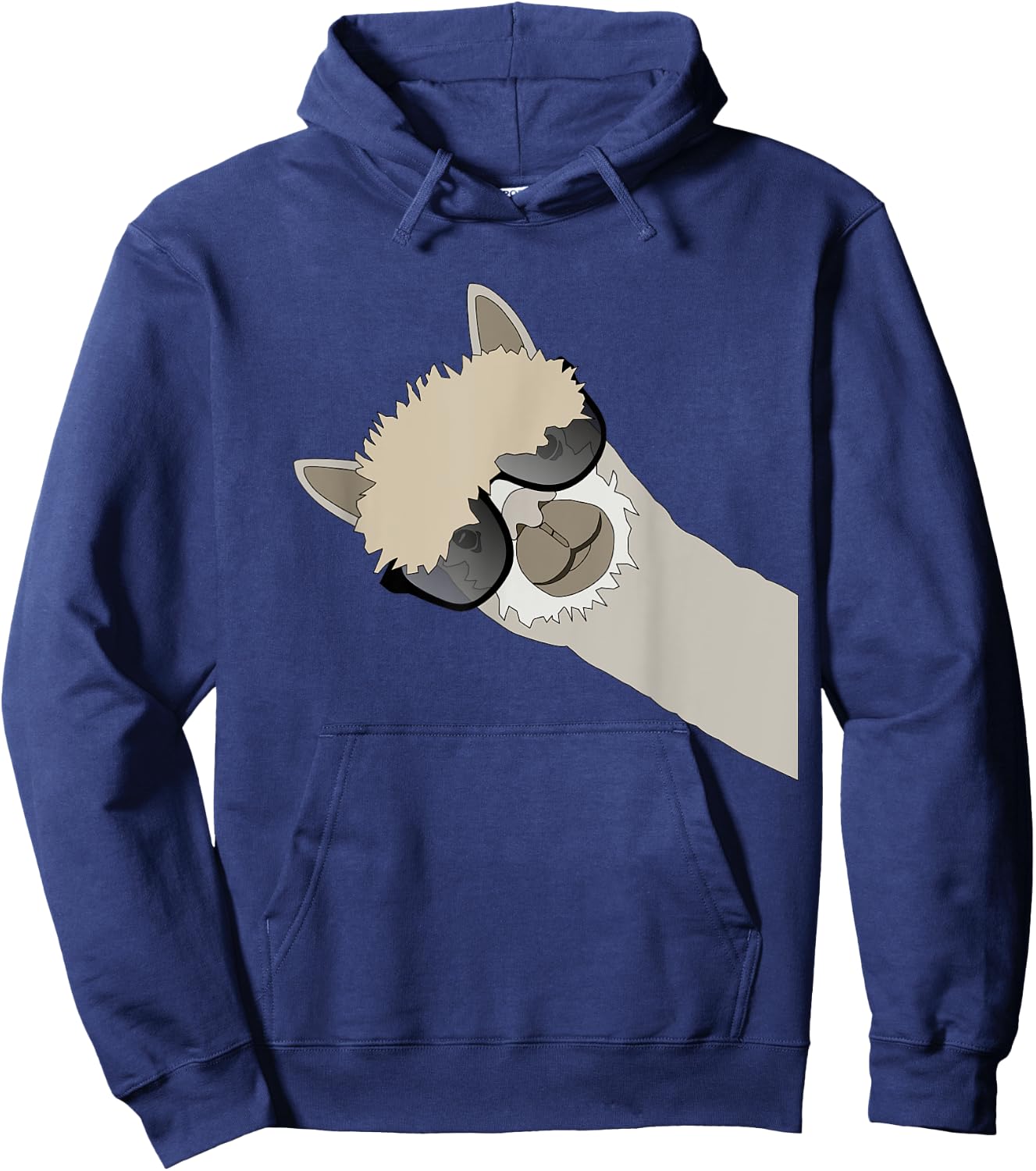 Alpaca Llama Gift Funny Cool Llama Deco Hoodie - Hoodie | Navy