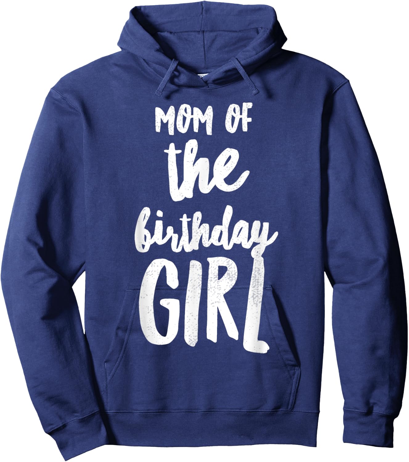 Mom of the Birthday Girl Mommy & Daughter Bday Party Mother Hoodie - Hoodie | Navy