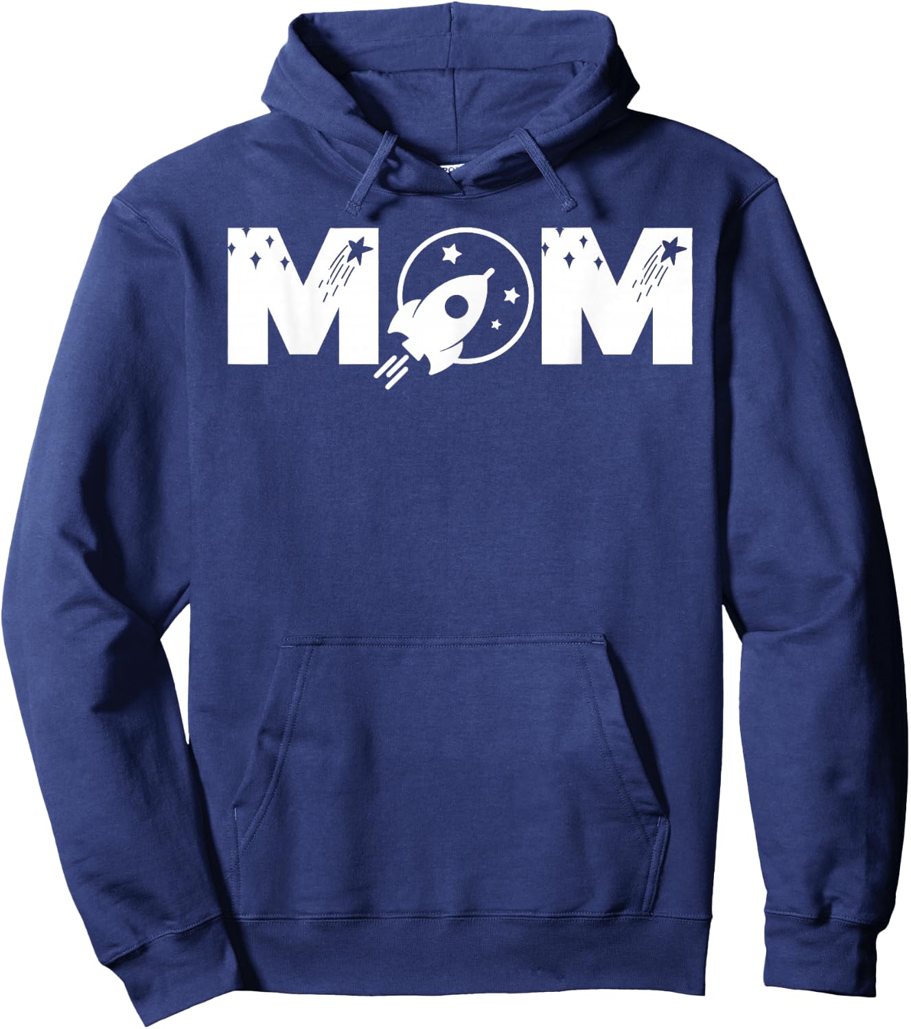 Funny Mum Space Astronaut Birthday Party Hoodie - Hoodie | Navy