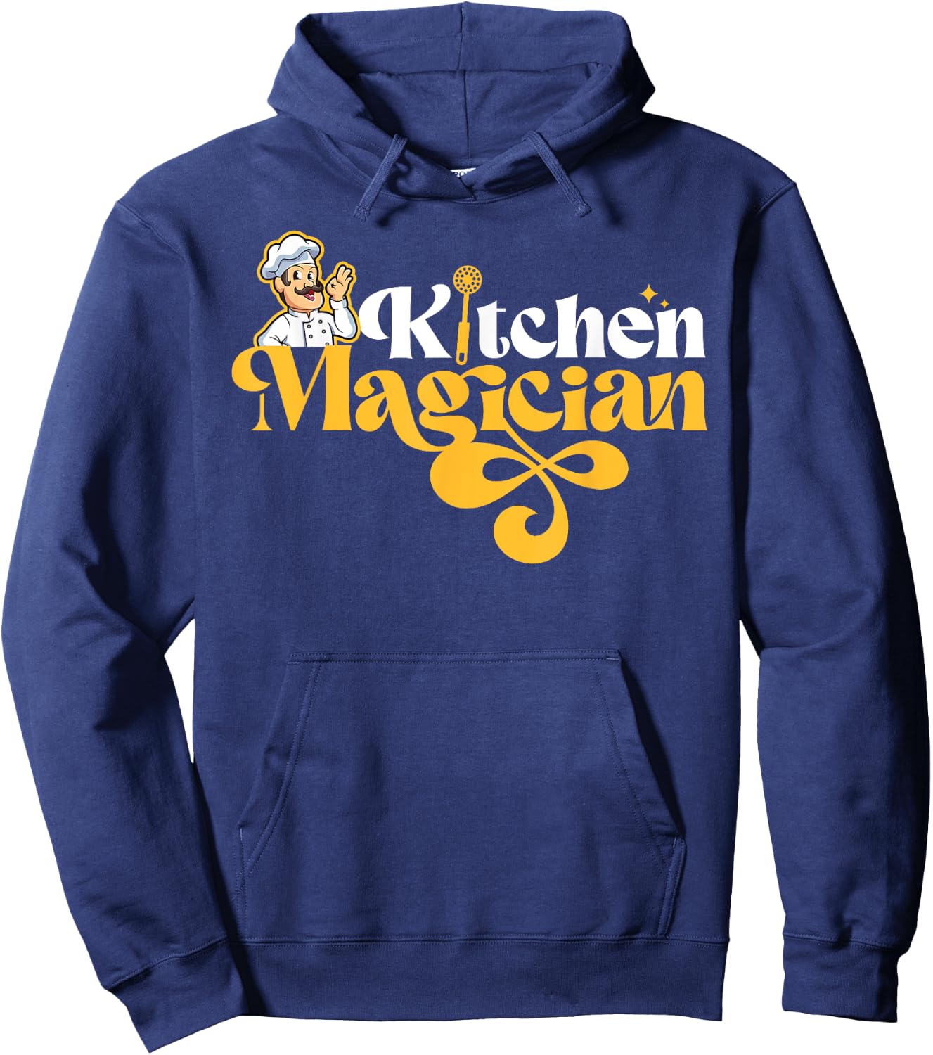Cooking Cook Kitchen Chef Kitchen Magician Hoodie - Hoodie | Navy