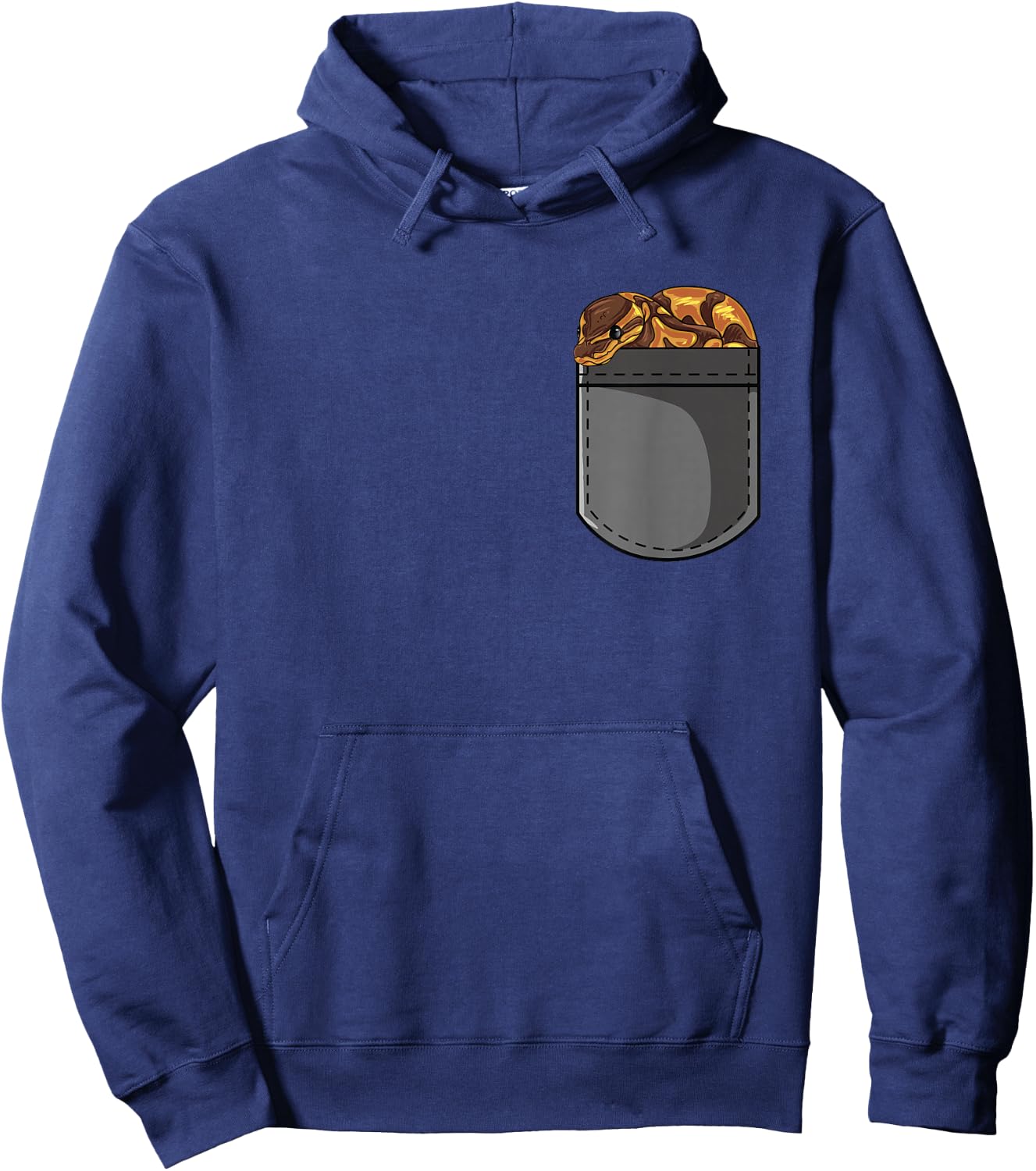 Snake Lovers - I Love Mine Hoodie - Hoodie | Navy