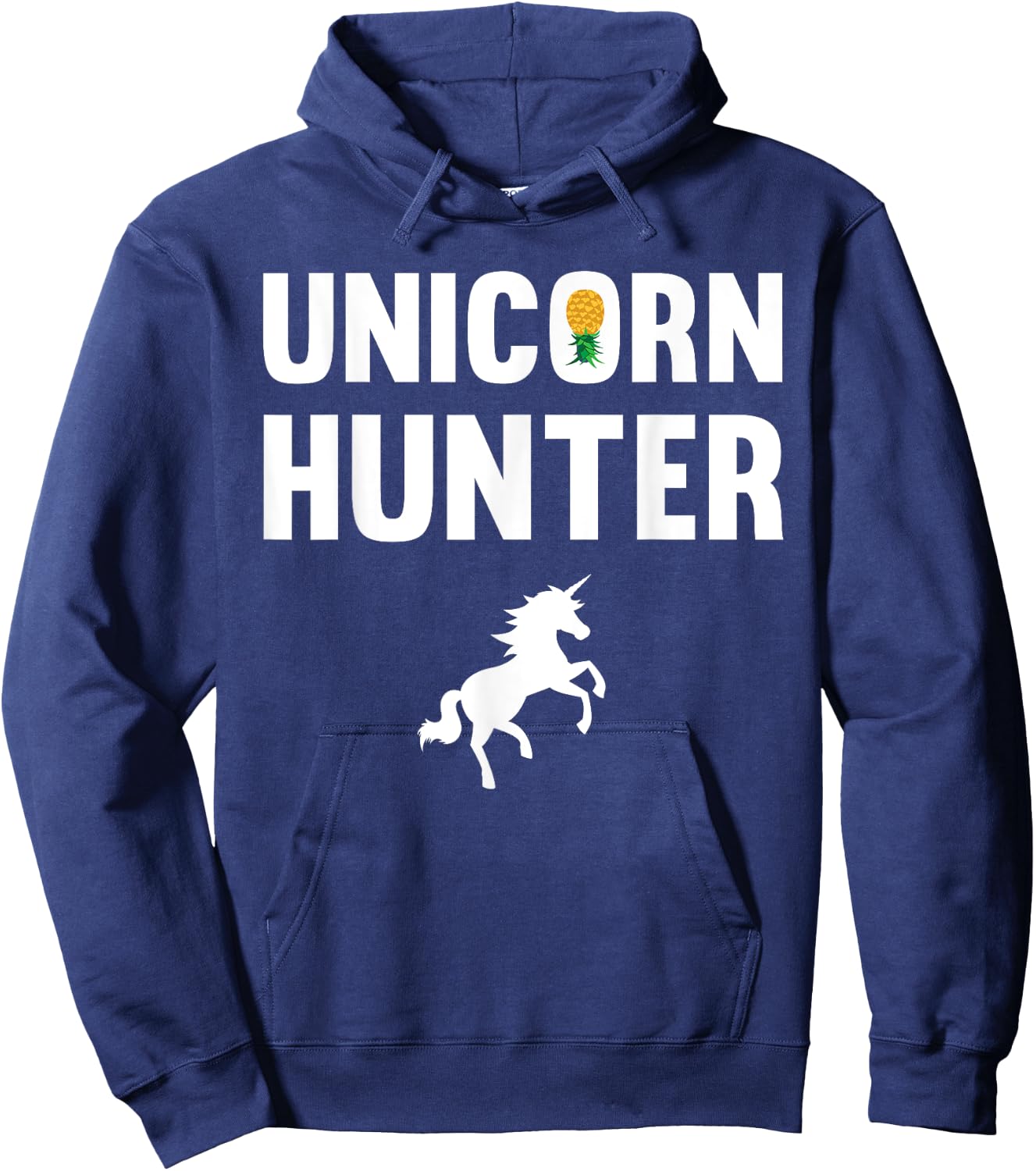 Unicorn Hunter Funny Swingers Polyamory Couple Swinging Hoodie - Hoodie | Navy