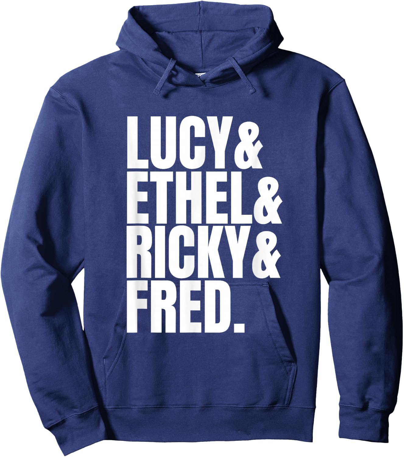Team Lucy is Classic 50s TV Gifts Hoodie - Hoodie | Navy
