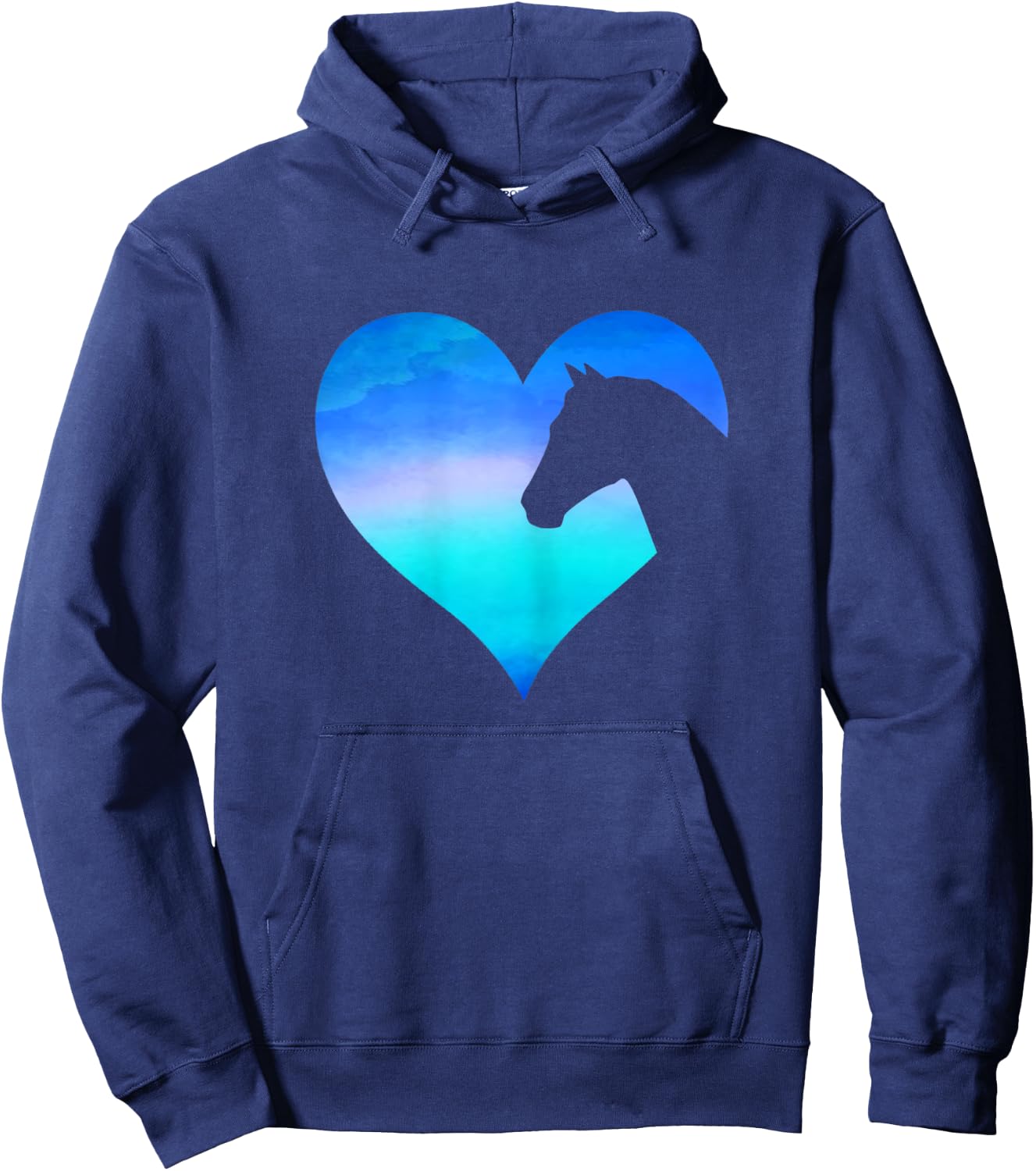 Girls Horse Lover For Boys Youth Women Who Loves Horses Hoodie - Hoodie | Navy