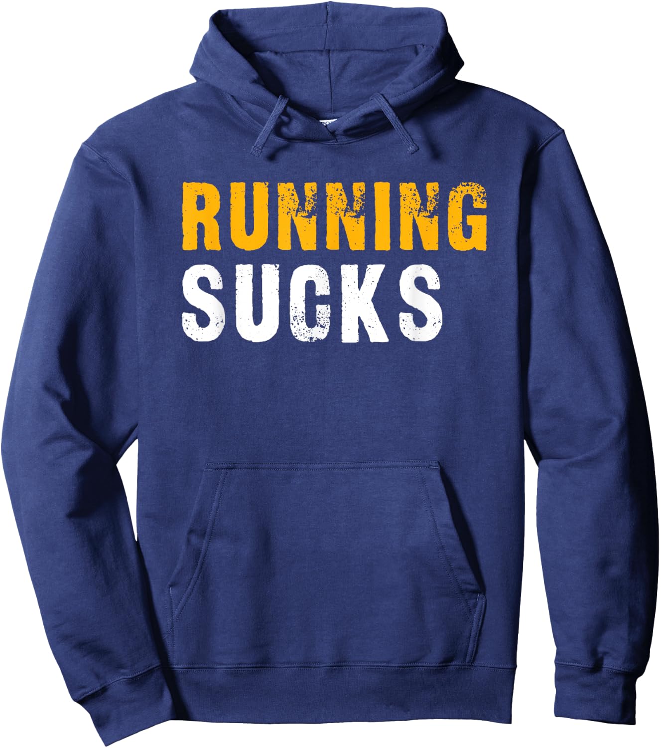 Running Sucks - Funny Running Design Hoodie - Hoodie | Navy