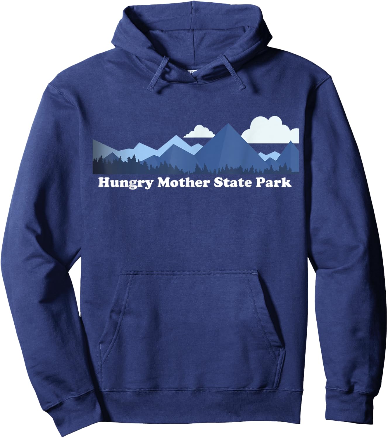 Hungry Mother State Park Virginia Mountains Hiking Hoodie - Hoodie | Navy