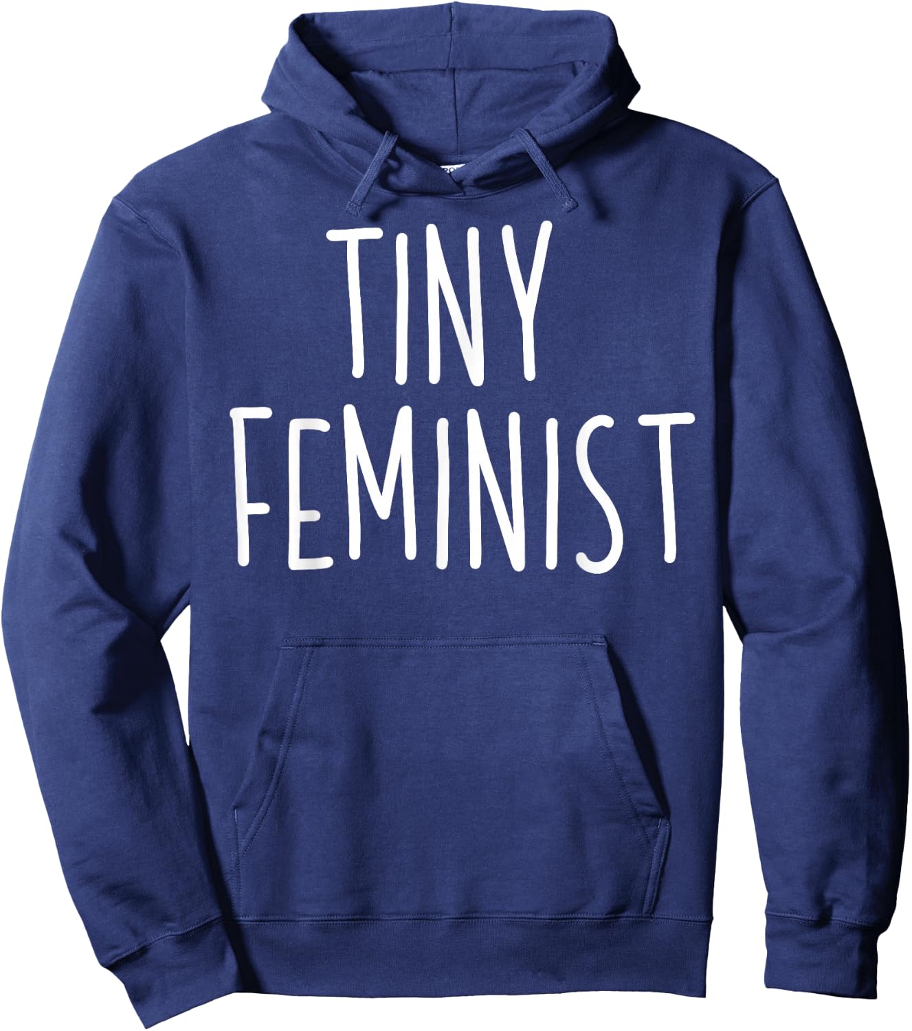 Kids Tiny Feminist Boys Girls Feminism Gift Hoodie - Hoodie | Navy