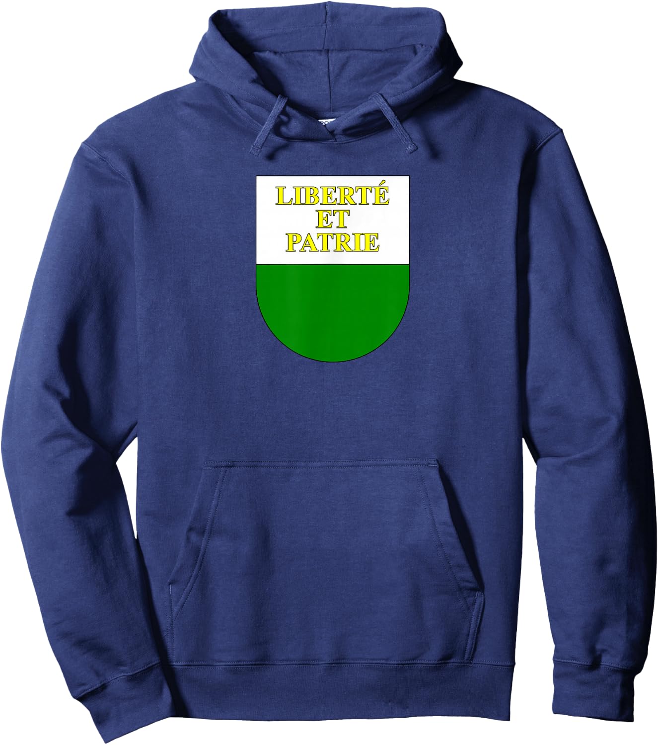 Vaud - Swiss Canton Coat of Arms Hoodie - Hoodie | Navy