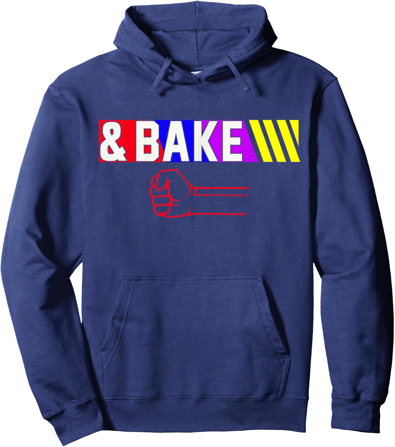 Shake And Bake Funny Family Matching Lover Dad Daughter Son Hoodie - Hoodie | Navy