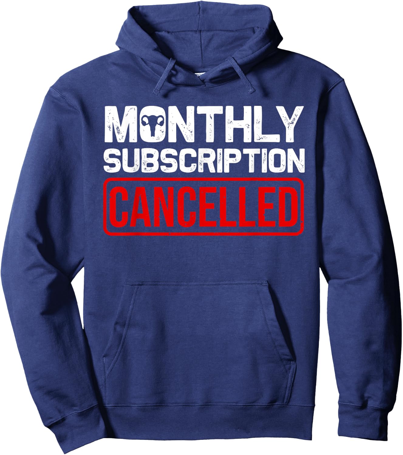 Funny Hysterectomy Design Women Girls Moms Uterus Removal Hoodie - Hoodie | Navy