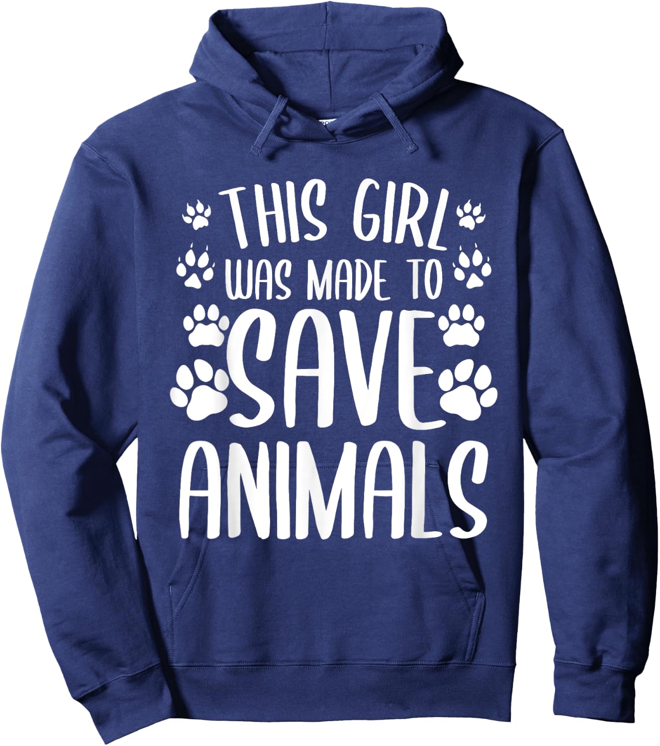 Funny Veterinarian Design For Girls Women Vet Tech Assistant Hoodie - Hoodie | Navy