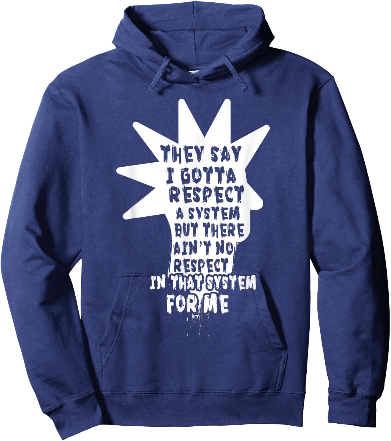 Punker System Heavy Metal Punk Rock Rocker Band Subculture Hoodie - Hoodie | Navy