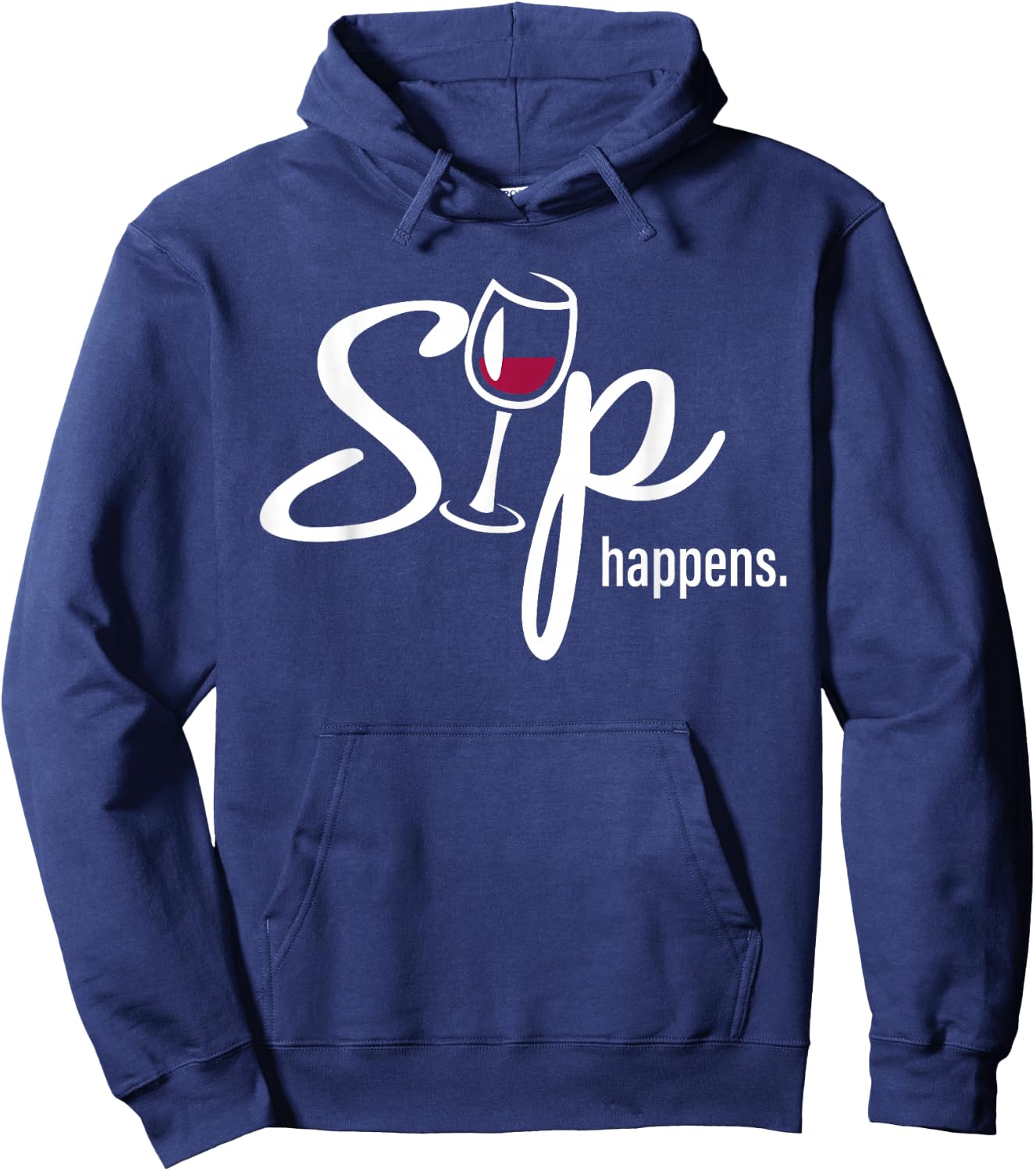 Sip Happens Hoodie - Hoodie | Navy