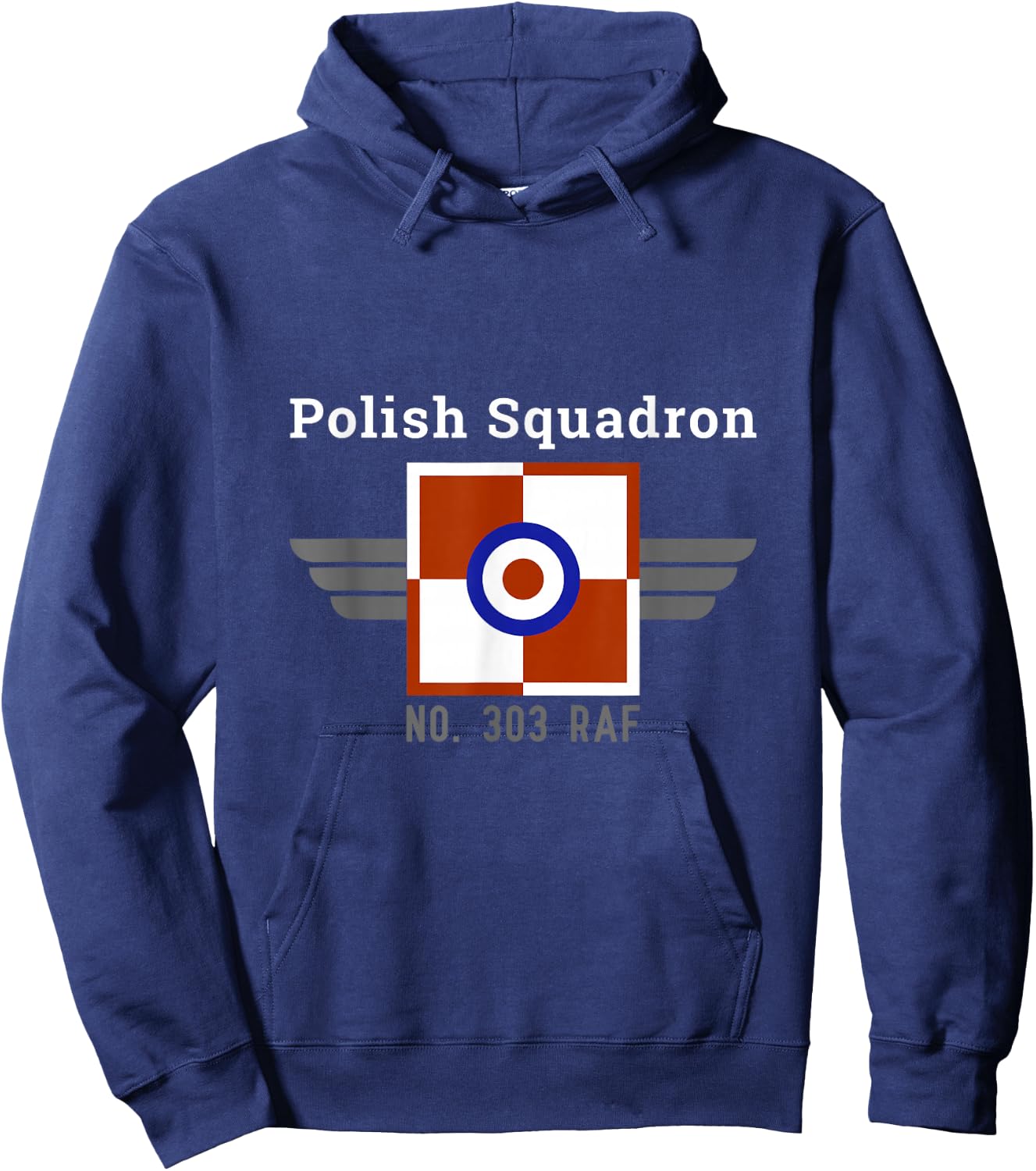 Polish Squadron 303 RAF Poles in Battle of Britain WW2 Hoodie - Hoodie | Navy