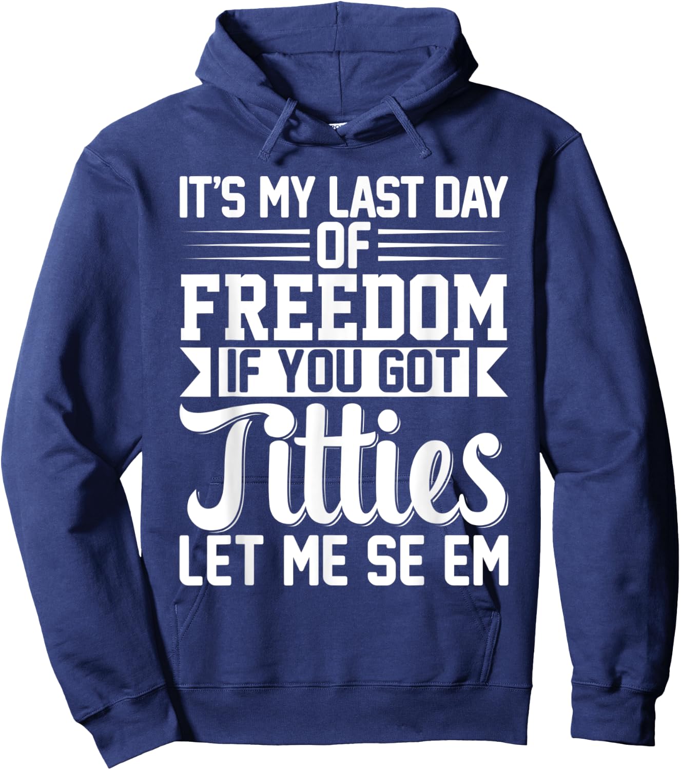 Got Titties Bachelor Party Stag Groom Gag Funny Hoodie - Hoodie | Navy