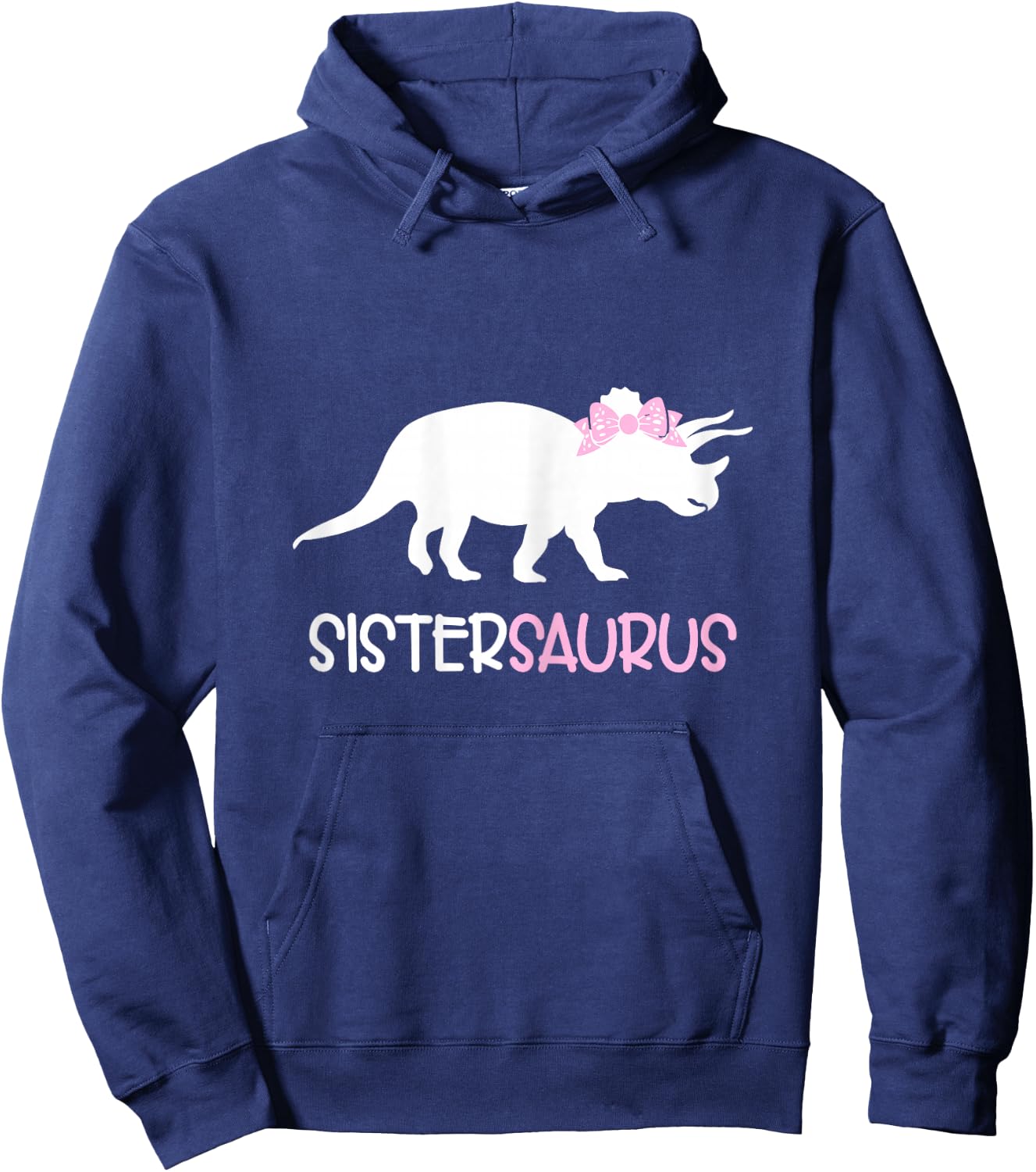 Sister Dinosaur Sistersaurus Hoodie - Hoodie | Navy