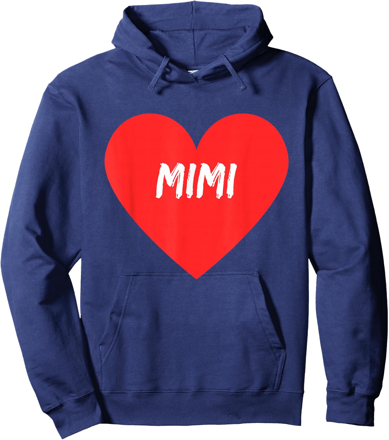Love for Mimi Inside of A Heart Hoodie - Hoodie | Navy