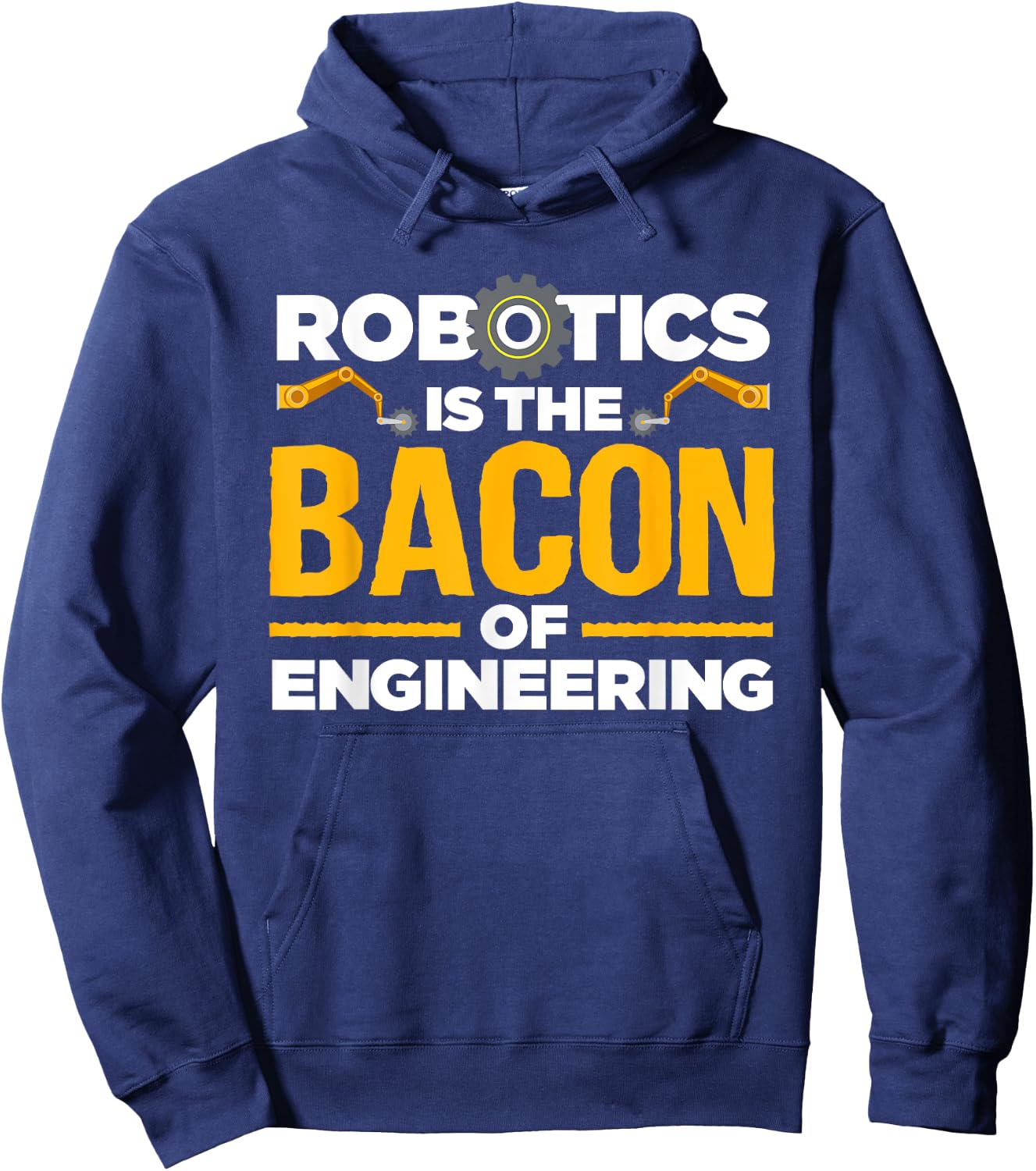 Funny Robotics Art Women Robot Engineers Lovers Hoodie - Hoodie | Navy