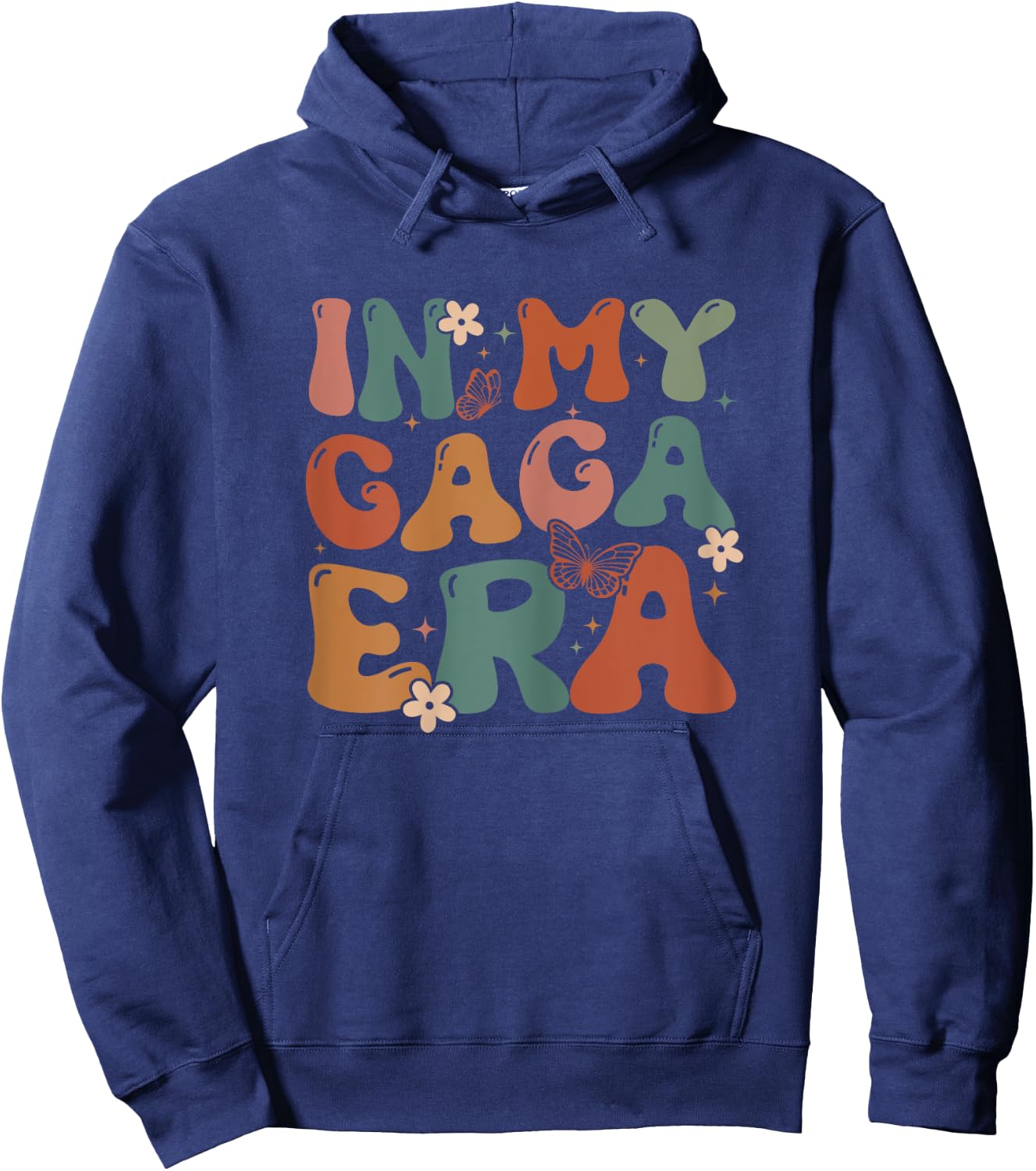 In My Gaga Era Birthday Gaga Matching Family Mother Day Hoodie - Hoodie | Navy