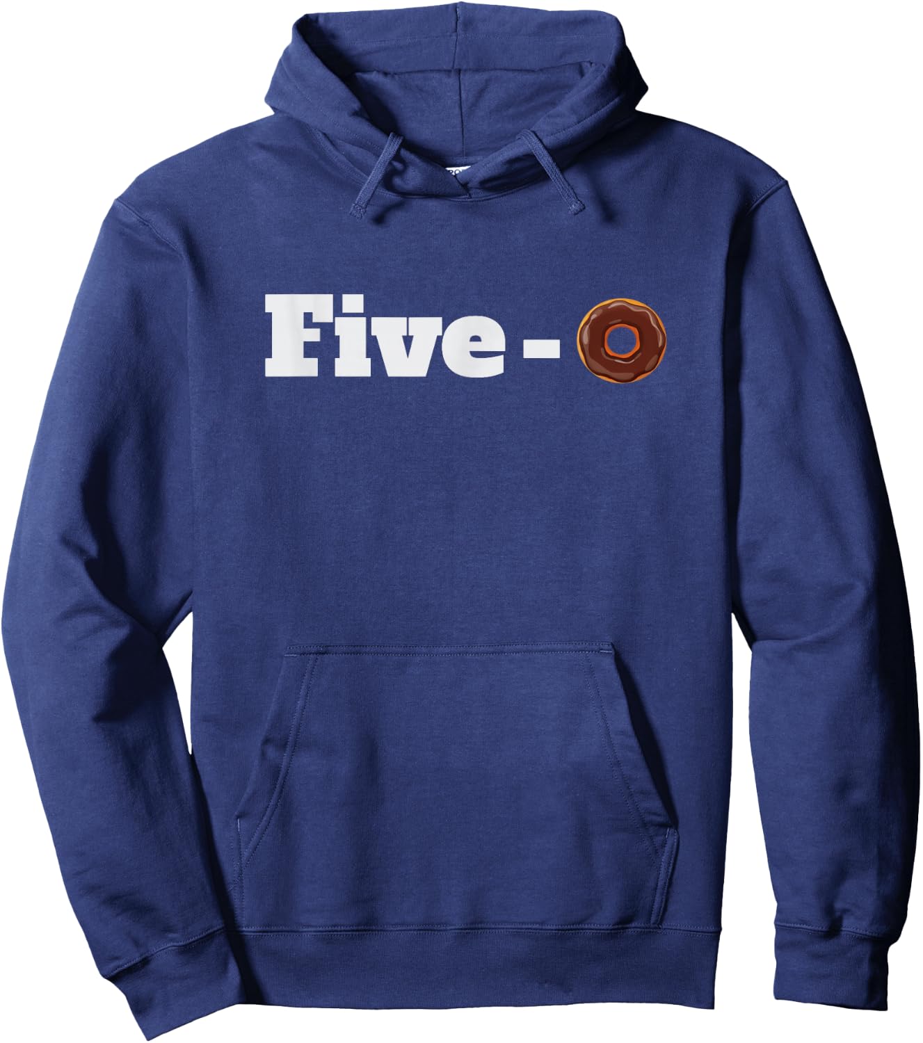 Five O donut funny cop Hoodie - Hoodie | Navy