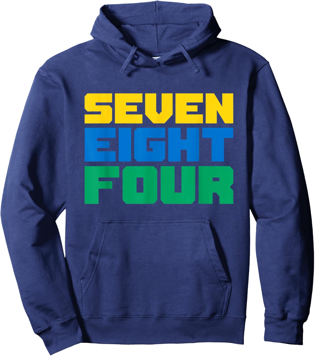 St. Vincent And The Grenadines - 784 Hoodie - Hoodie | Navy