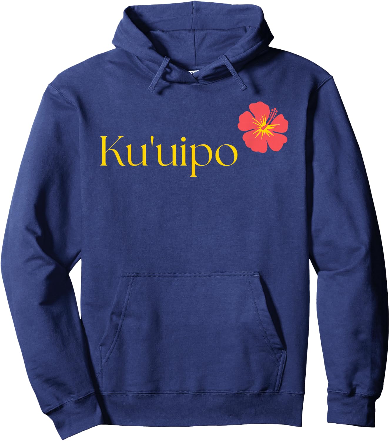 Ku'uipo - 'Sweetheart' in Hawaiian Aloha Saying Kuuipo Hoodie - Hoodie | Navy