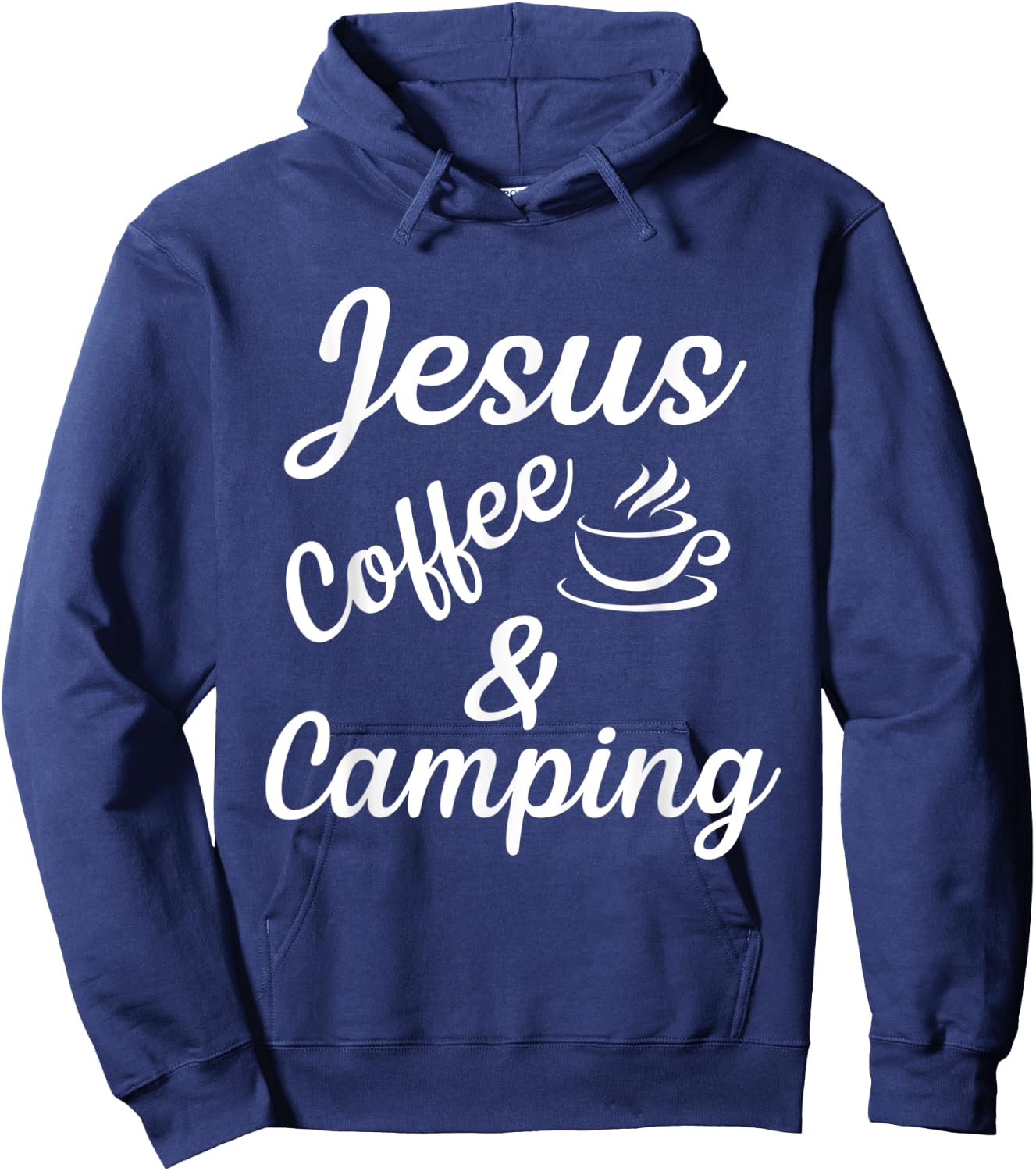 Jesus coffe camping Hoodie - Hoodie | Navy