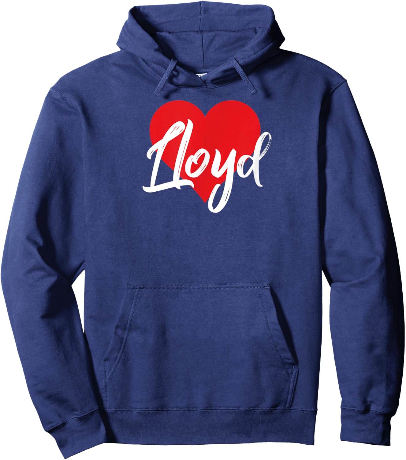 I Love Lloyd First Name I Heart Named Hoodie - Hoodie | Navy