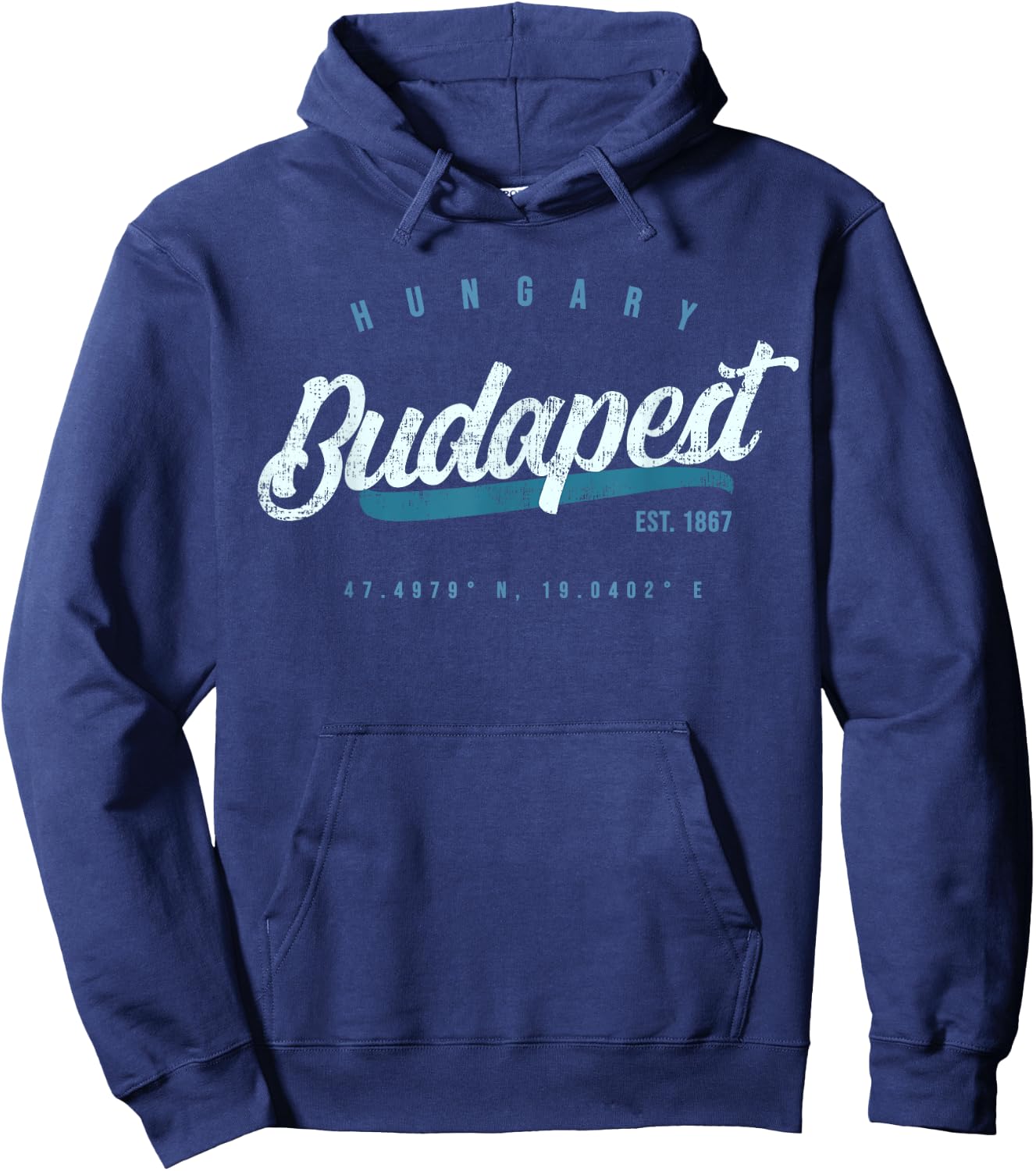 Budapest Hungary Hoodie - Hoodie | Navy